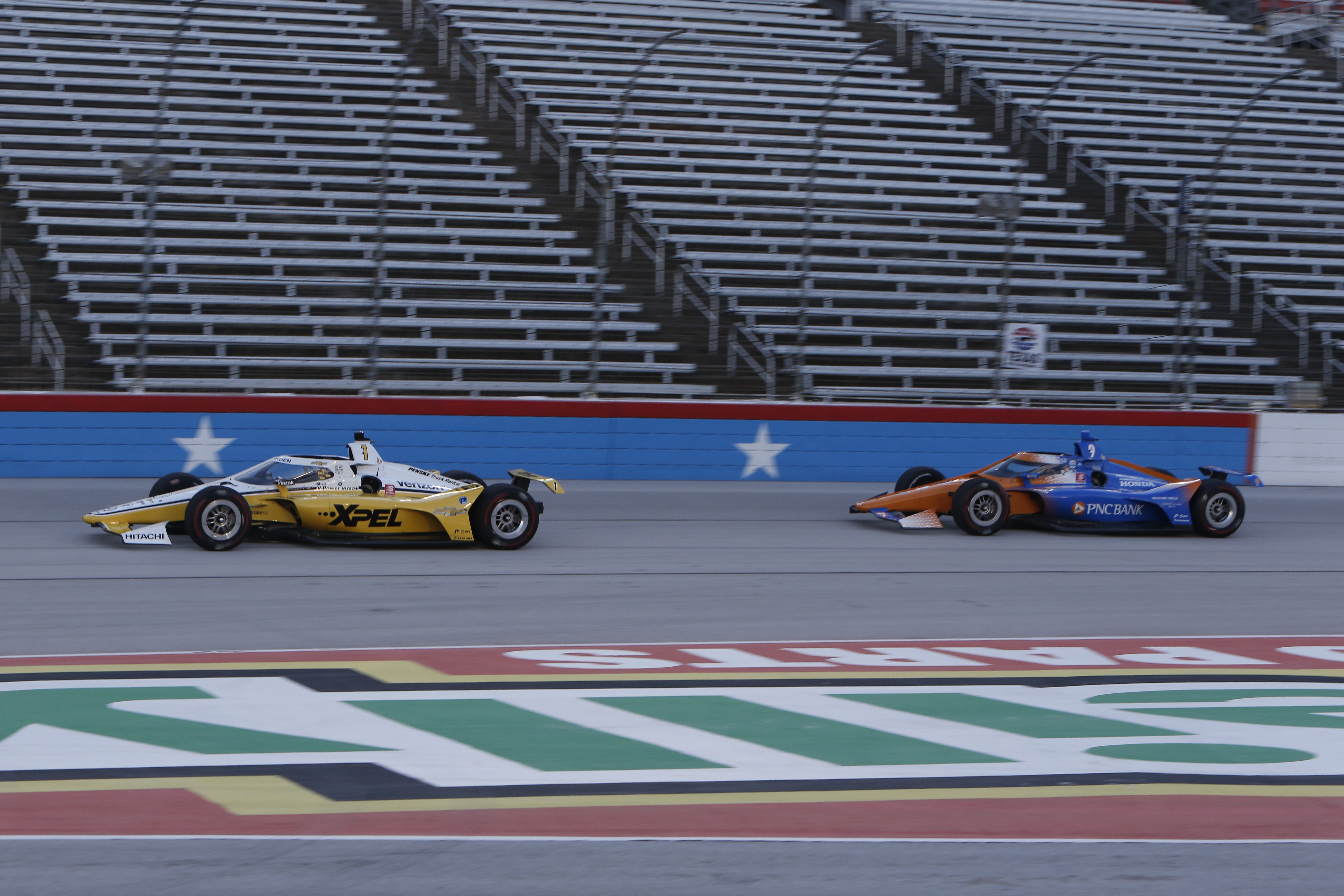 Newgarden Dixon IndyCar Texas 2020