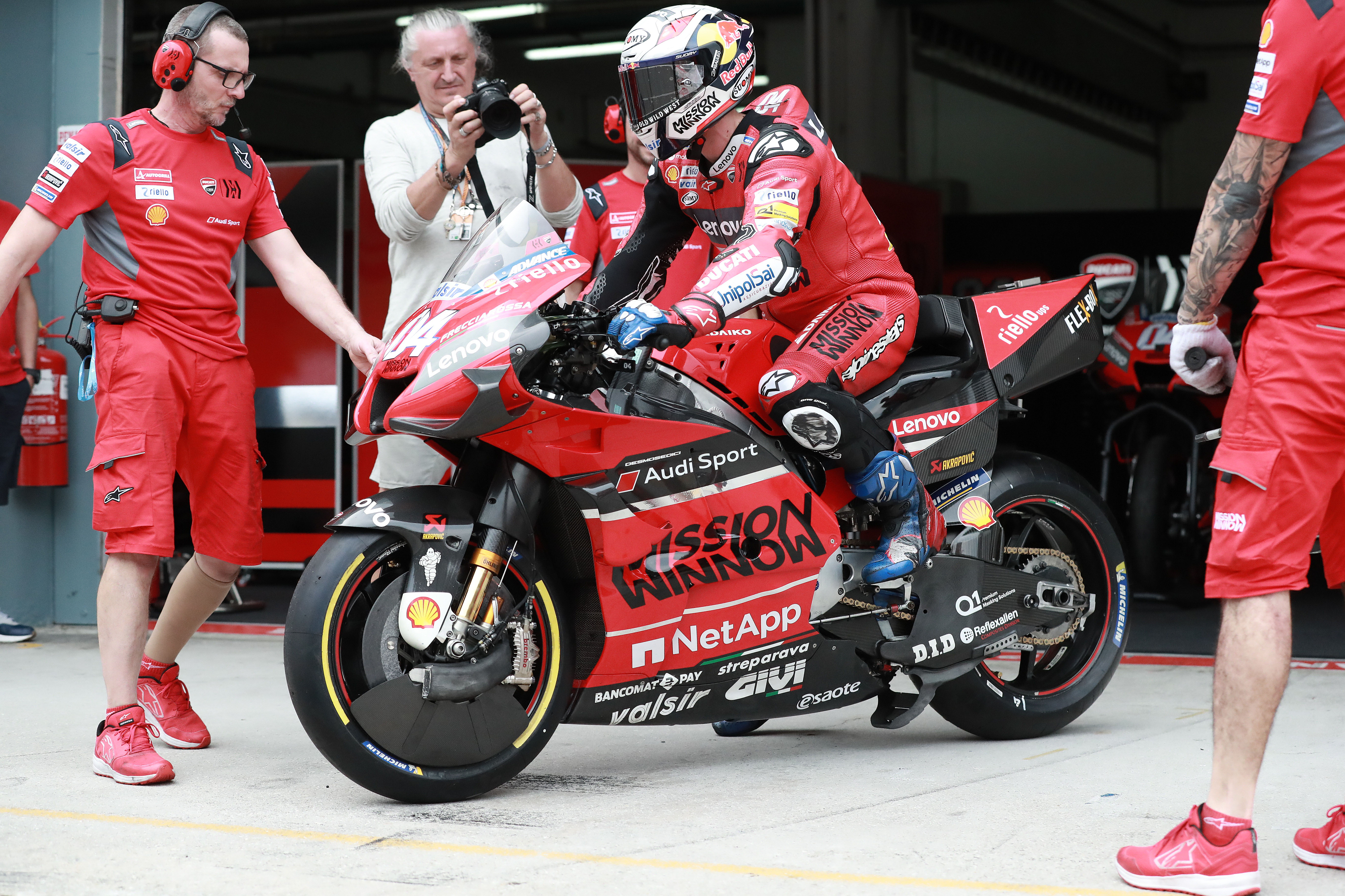 Andrea Dovizioso Ducati Sepang MotoGP test 2020