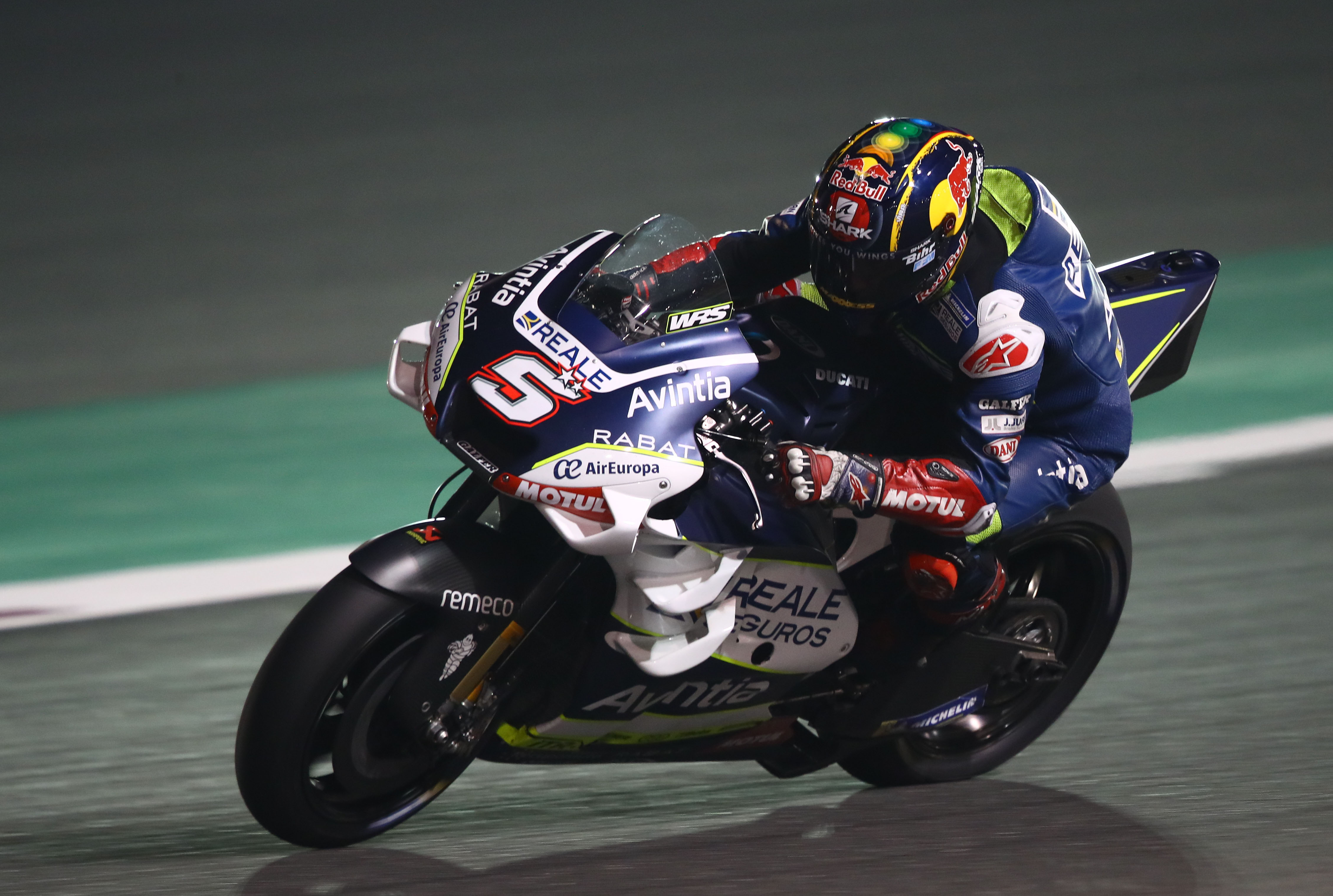 Johann Zarco Avintia Ducati Qatar MotoGP testing 2020