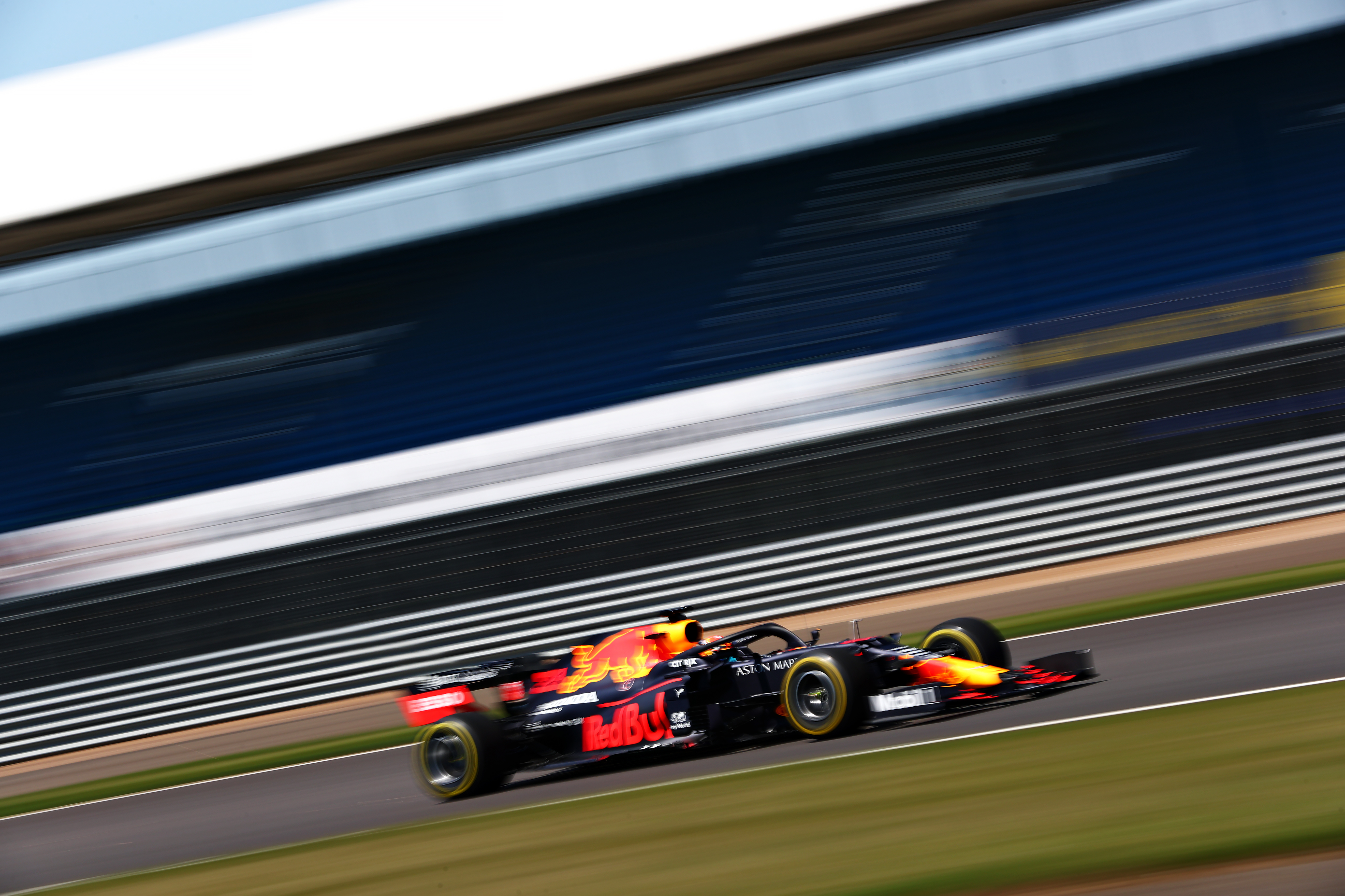 Alex Albon Red Bull test Silverstone