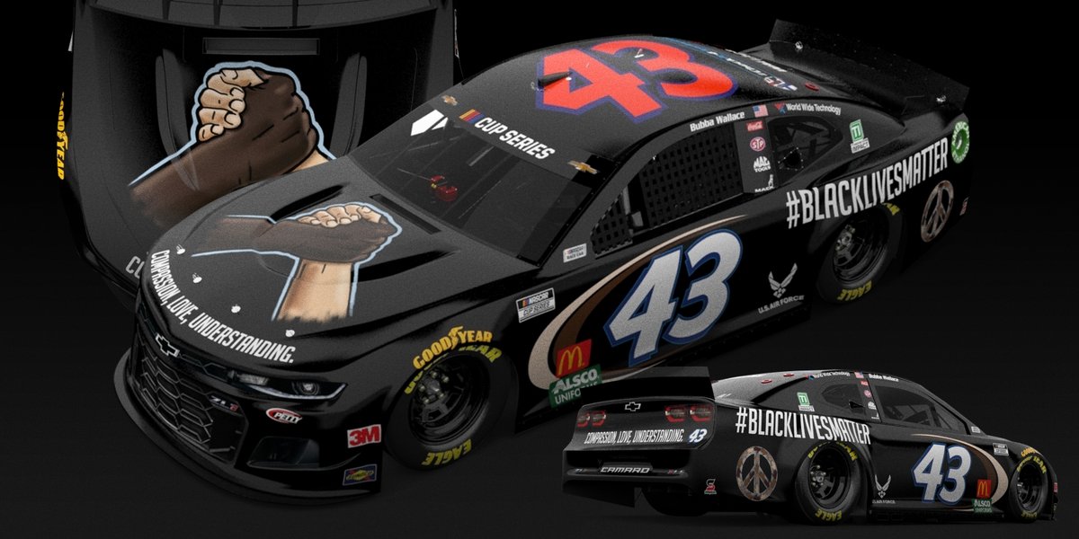 Bubba Wallace Black Lives Matter NASCAR Martinsville 2020