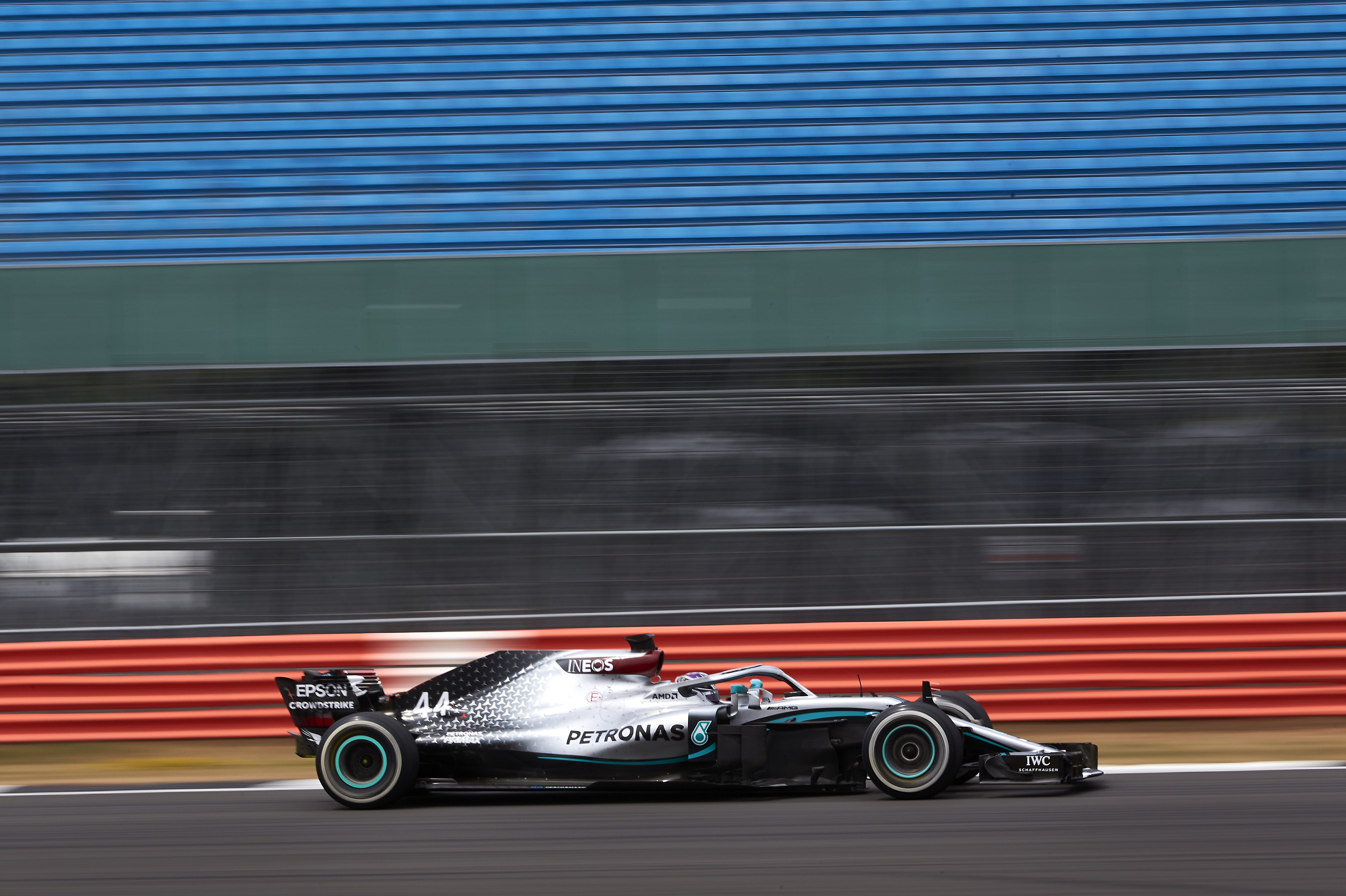 Lewis Hamilton Mercedes 2018 car test Silverstone