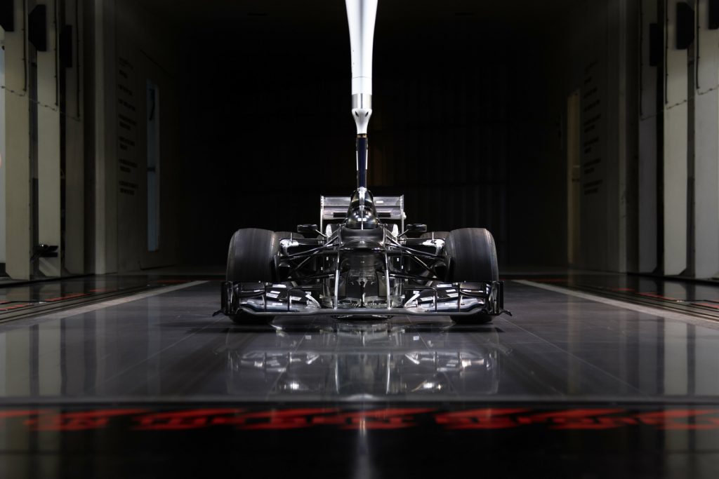 Mercedes Brackley windtunnel