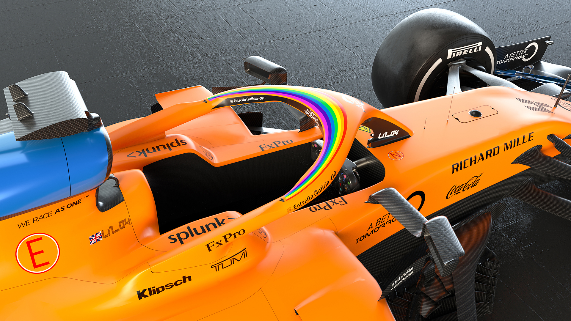 McLaren rainbow