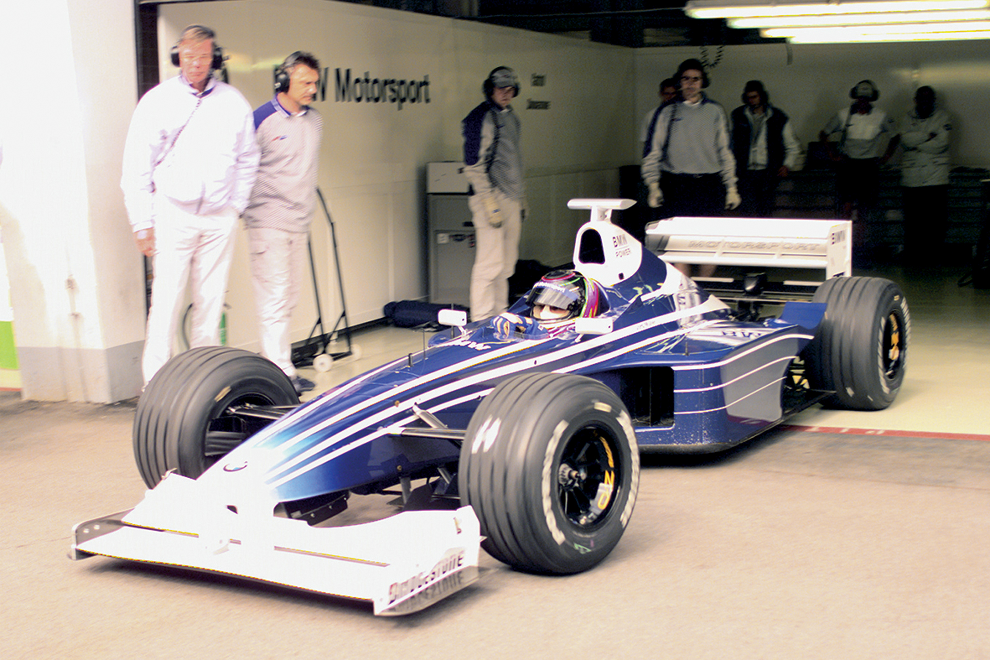 BMW F1 test livery