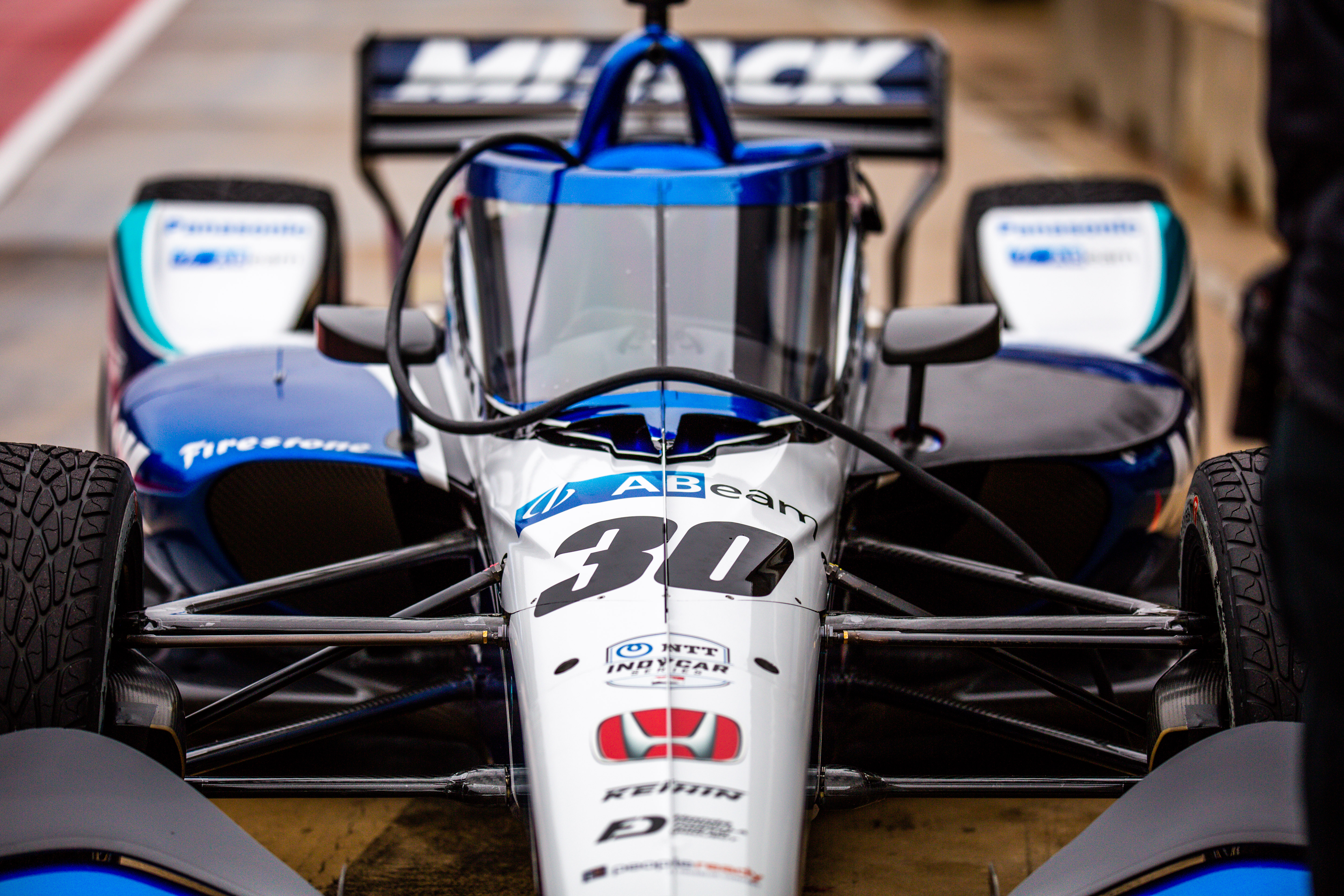 Takuma Sato aeroscreen