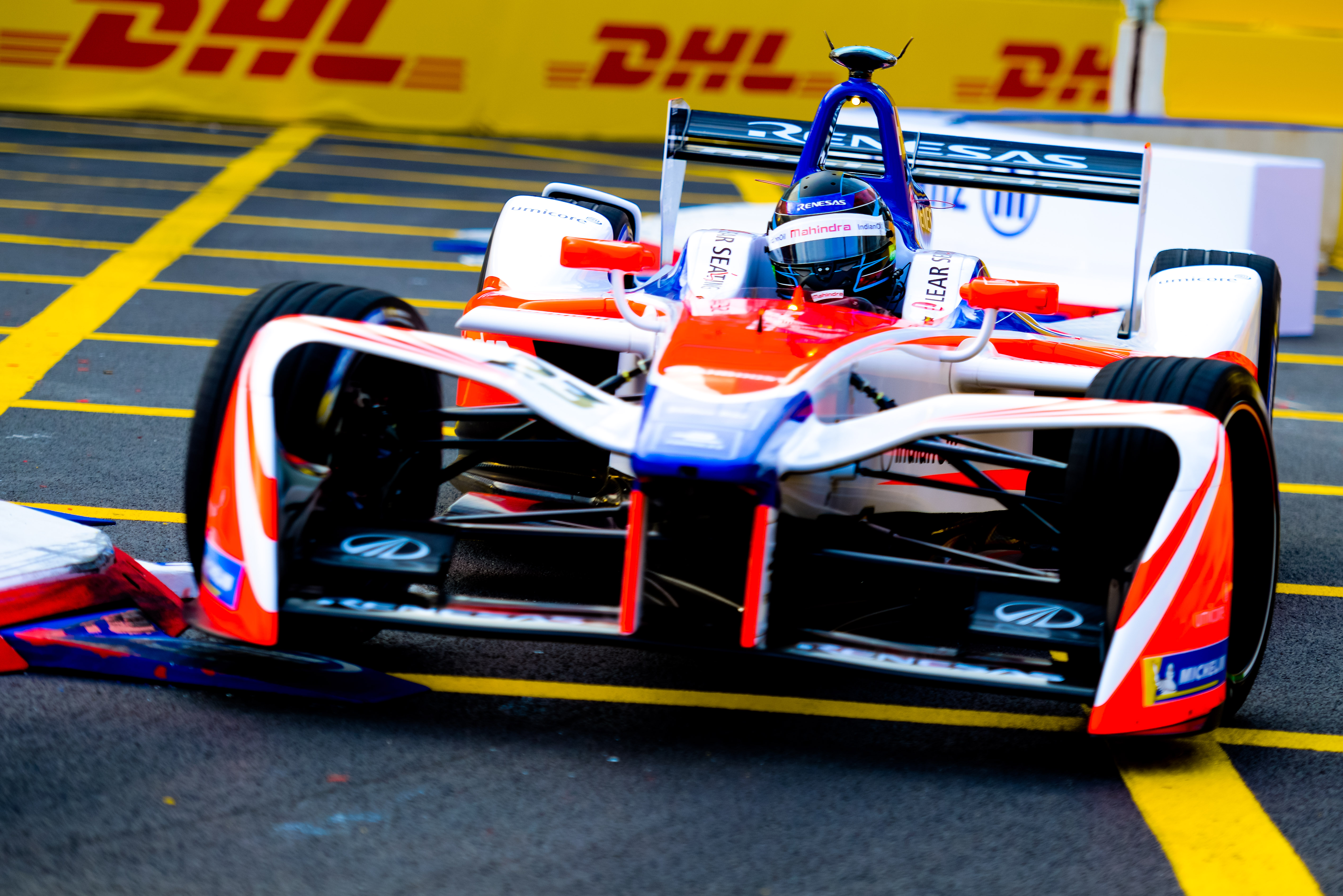 Felix Rosenqvist Mahindra Hong Kong Formula E 2017