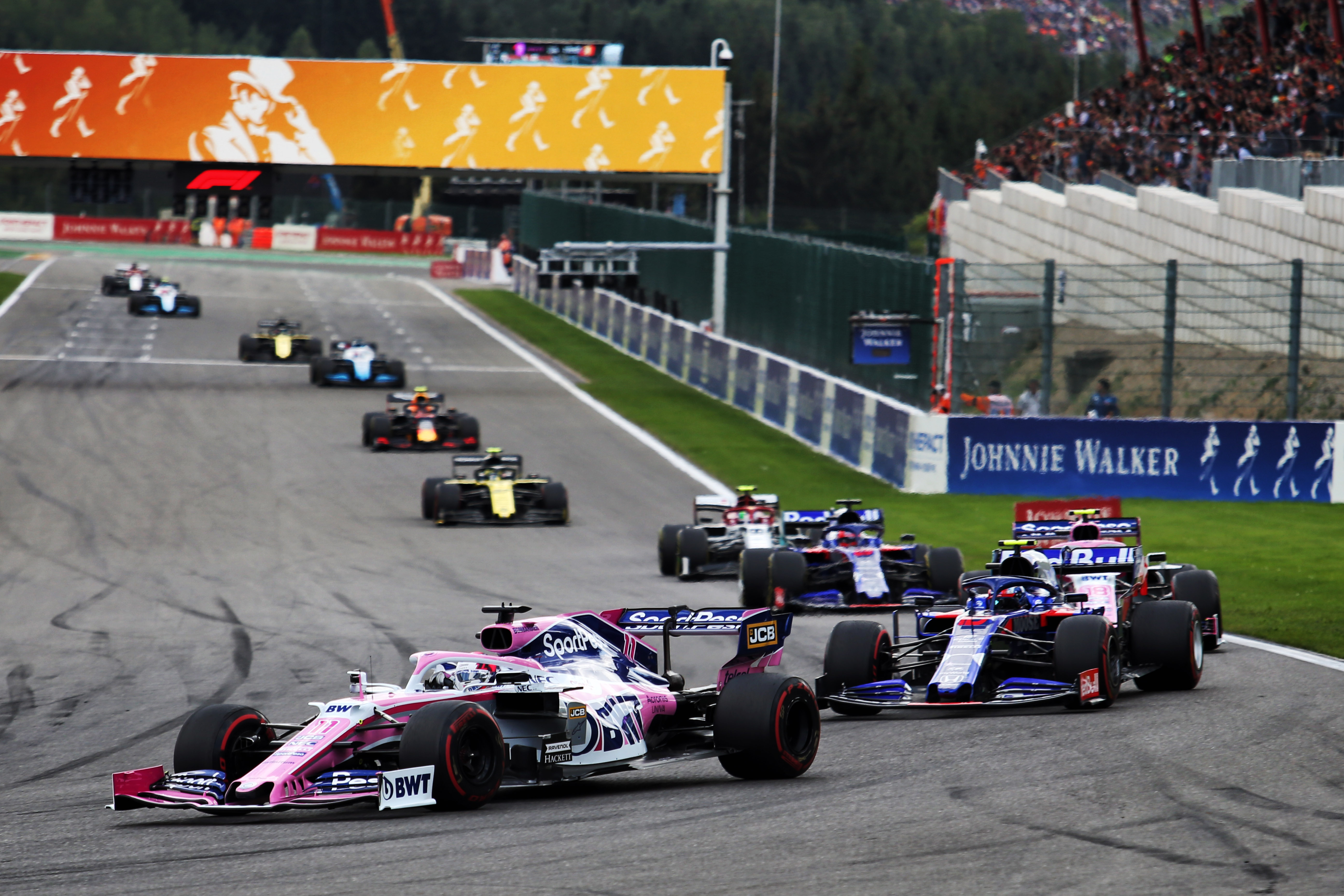 Sergio Perez Racing Point Belgian Grand Prix 2019 Spa