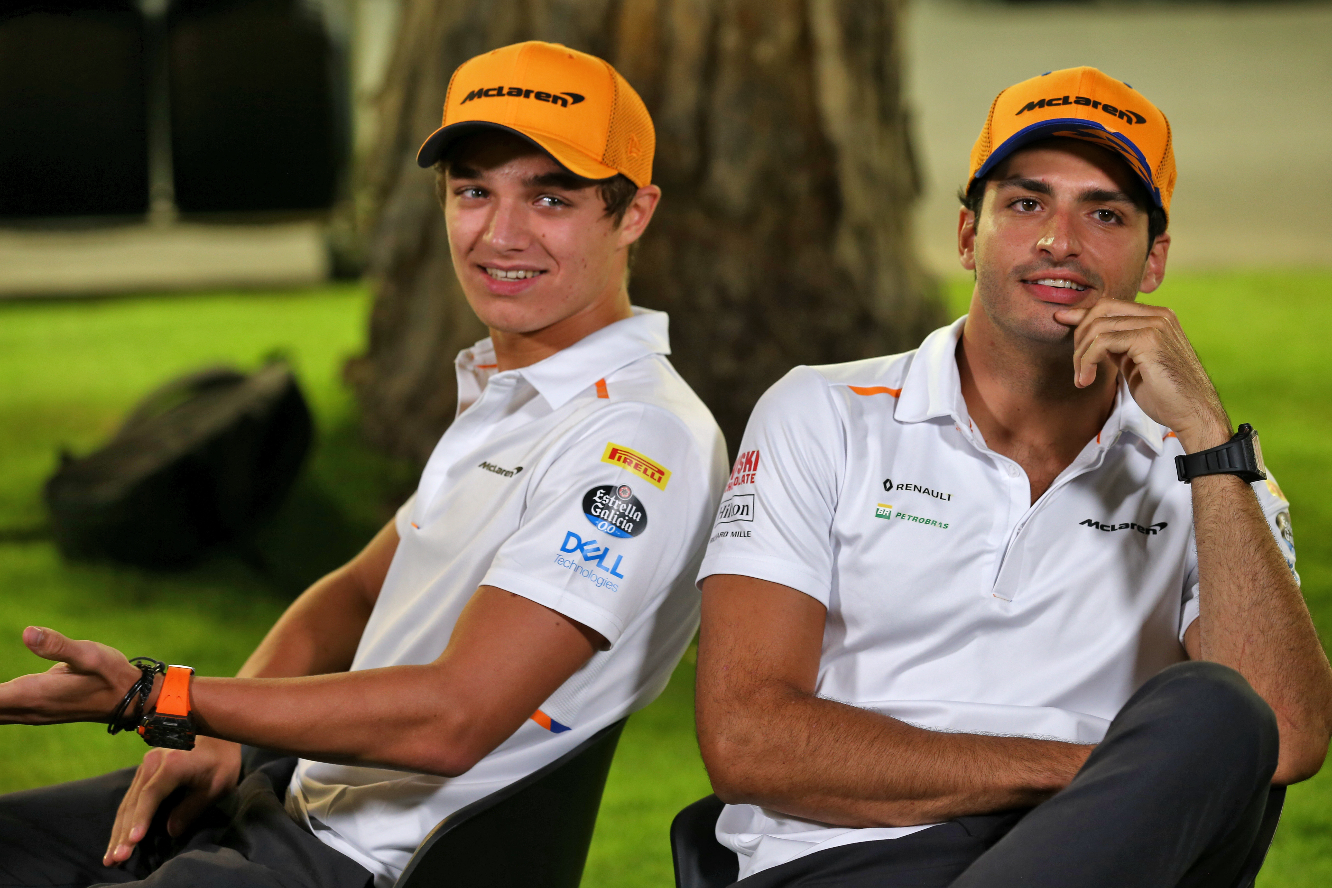 Lando Norris Carlos Sainz Jr