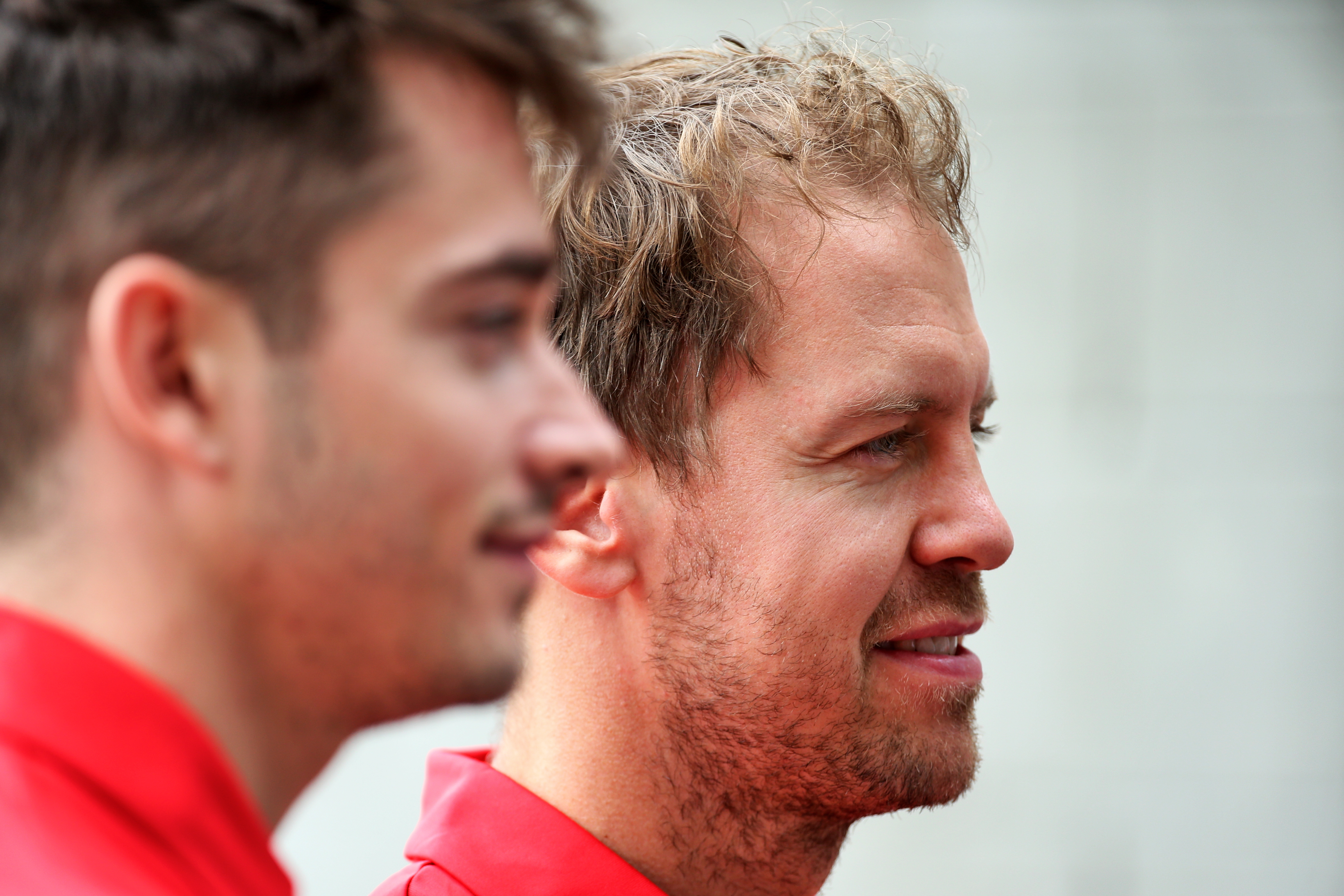 Charles Leclerc Sebastian Vettel Ferrari F1 2020