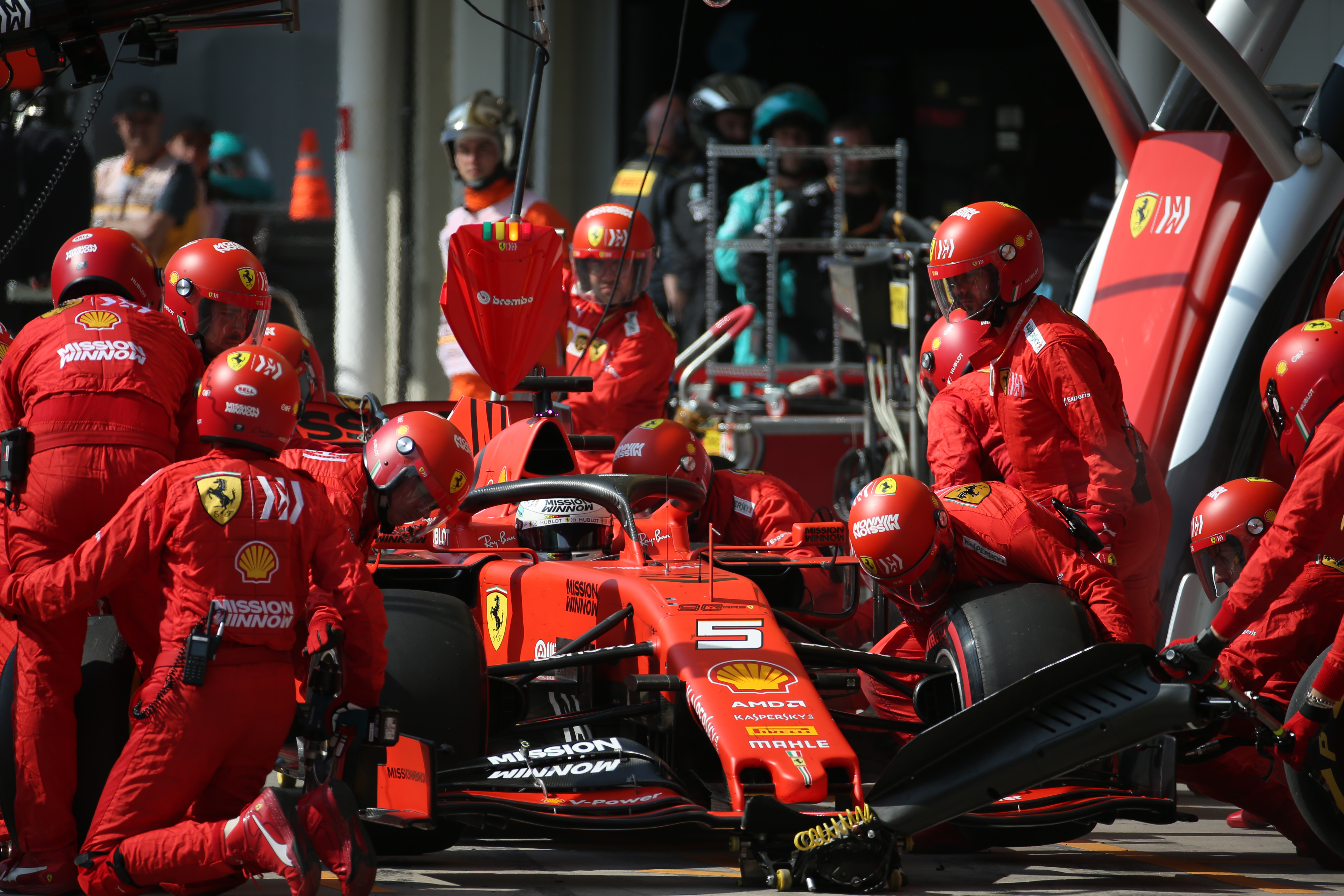 Motor Racing Formula One World Championship Brazilian Grand Prix Race Day Sao Paulo, Brazil