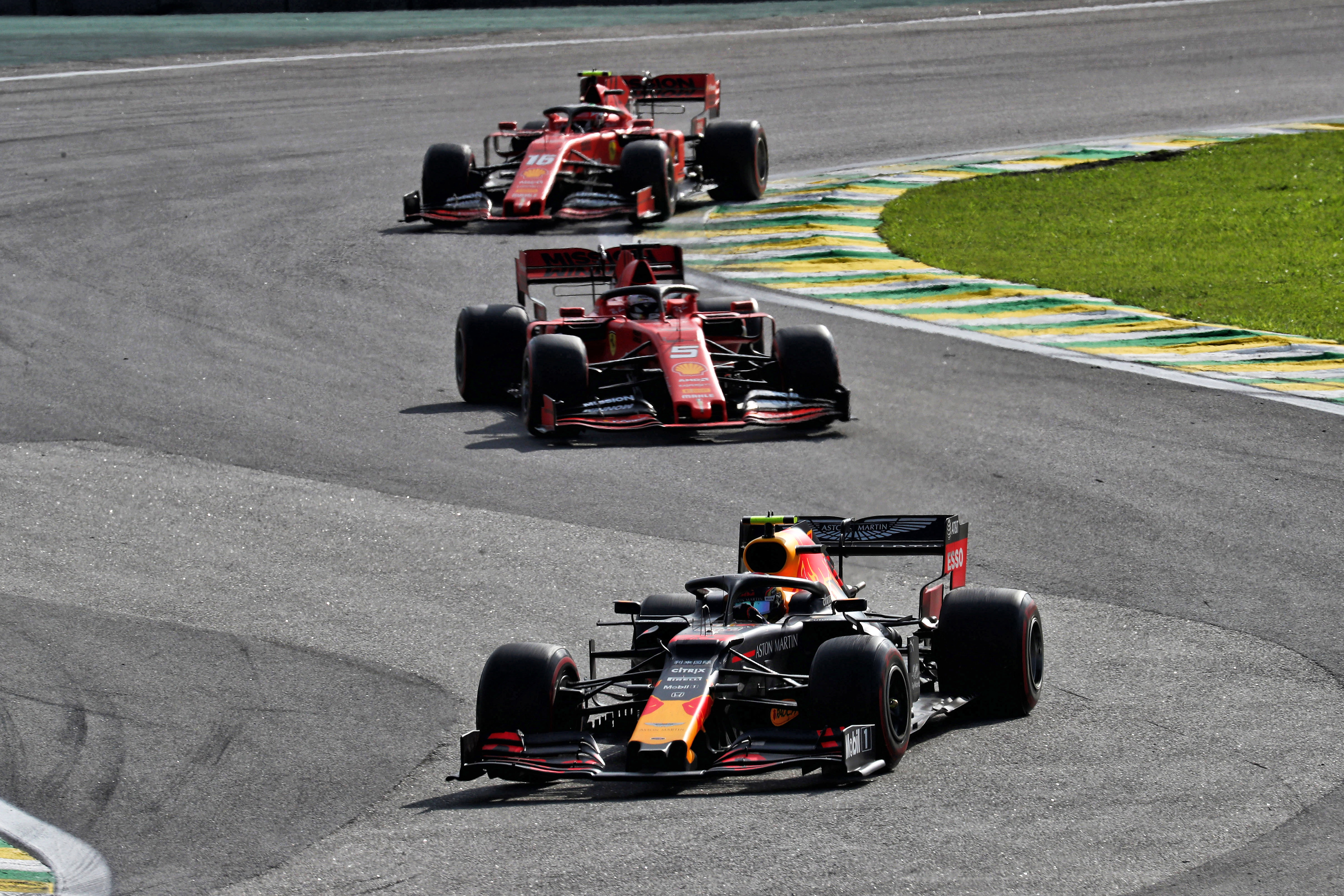 Alex Albon Red Bull Brazilian Grand Prix Interlagos 2019