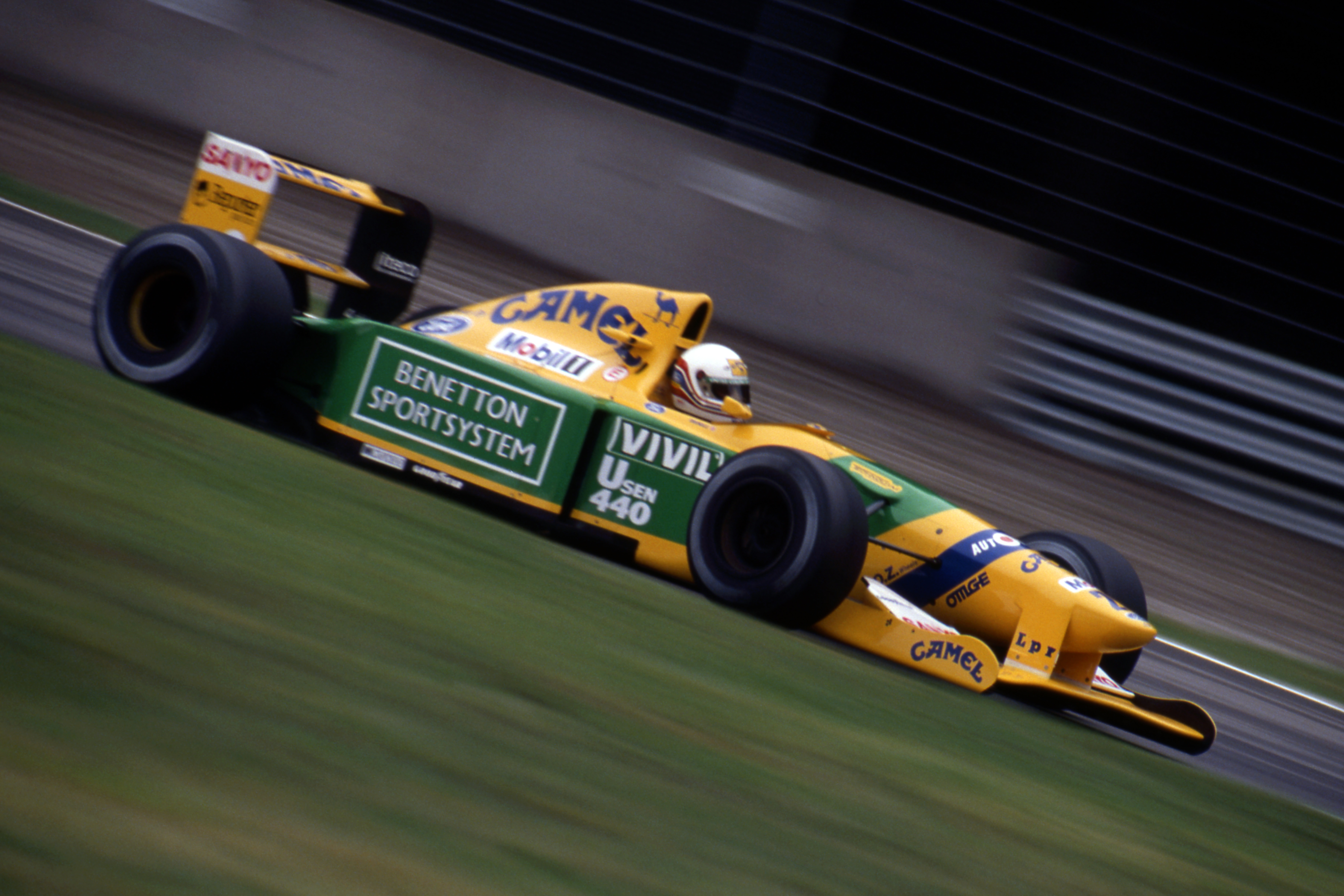 Martin Brundle Benetton Italian Grand Prix 1992 Monza