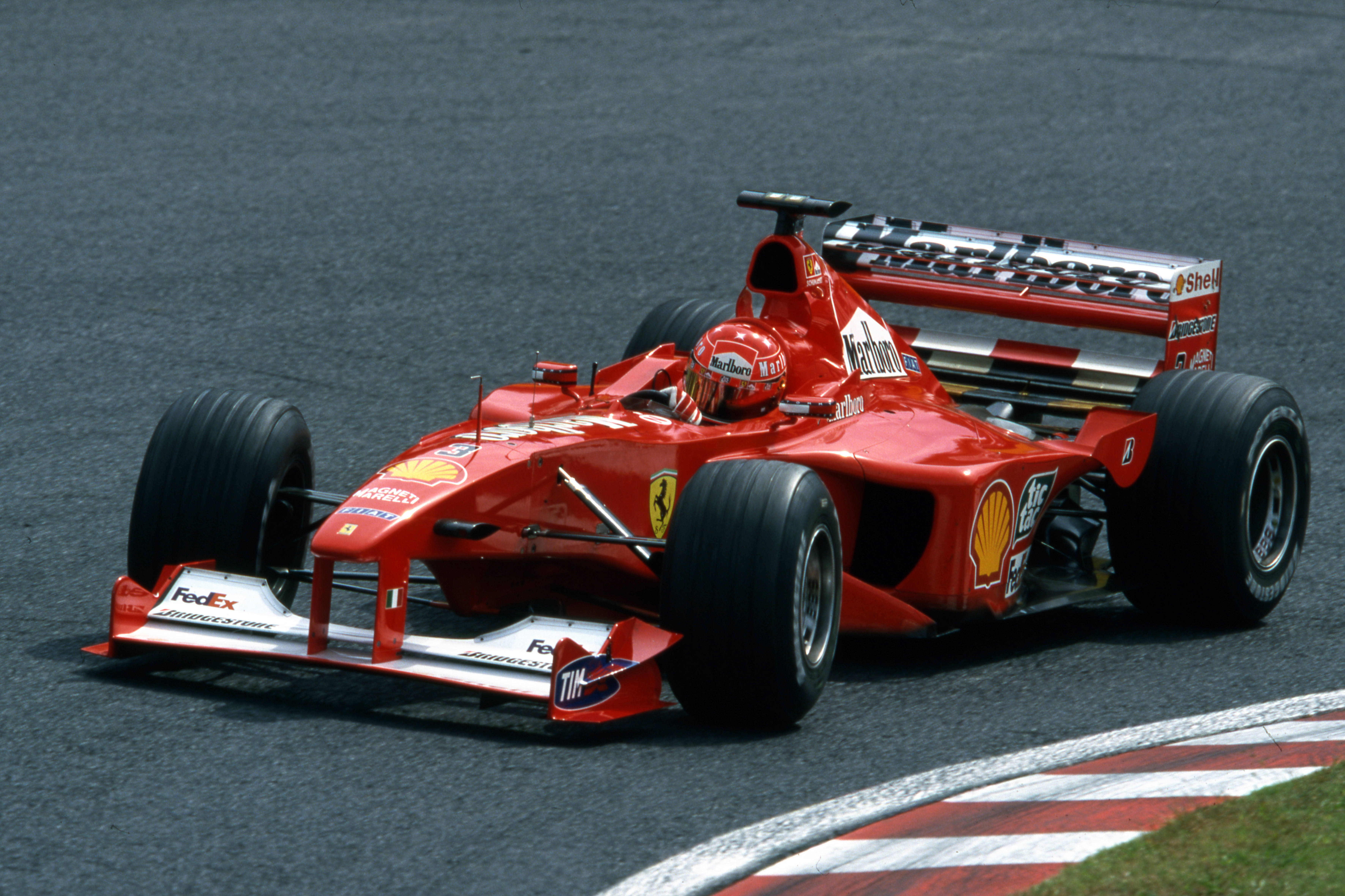 Michael Schumacher Ferrari Japanese Grand Prix 2000 Suzuka