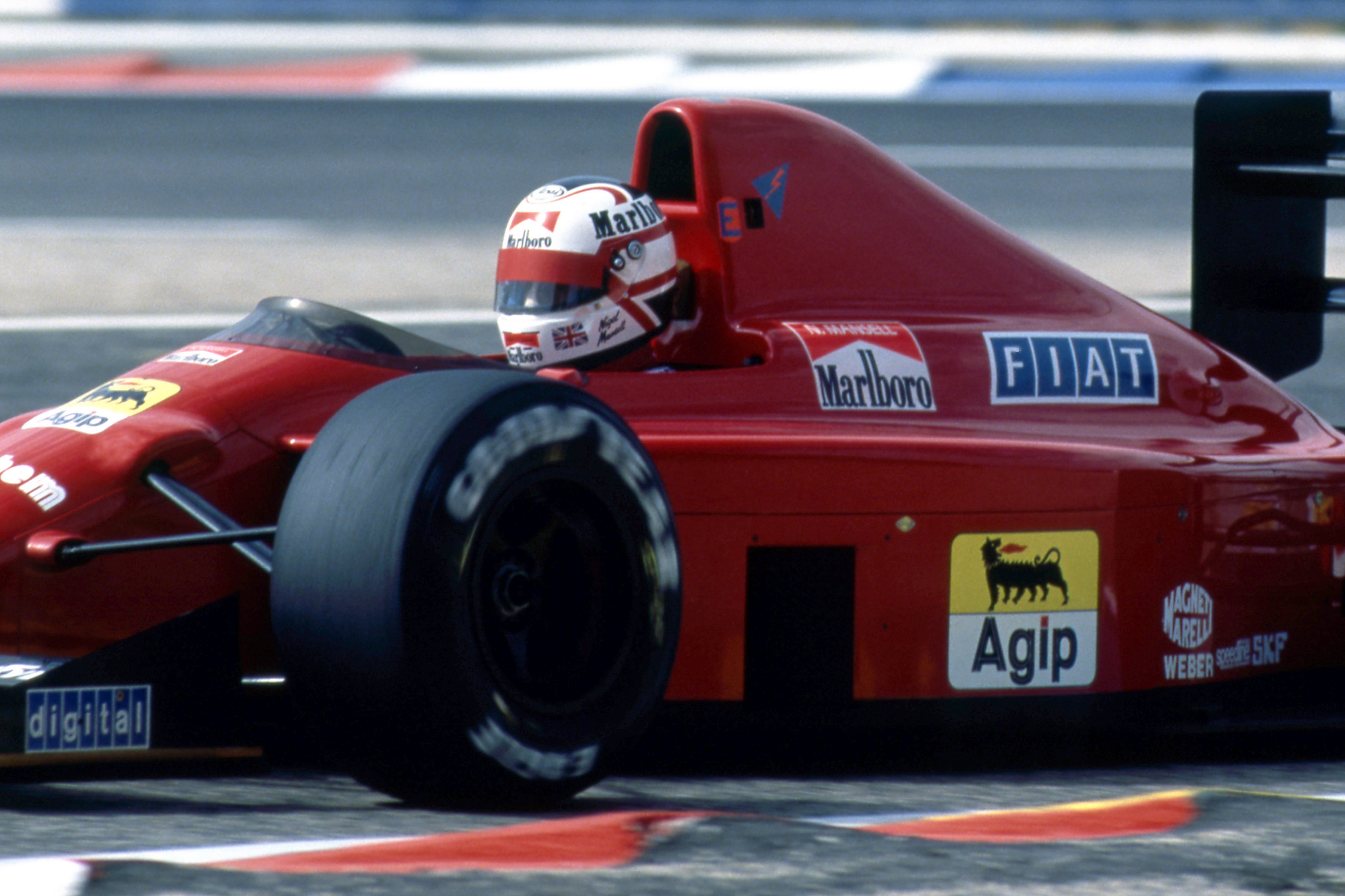 Nigel Mansell Ferrari 1989