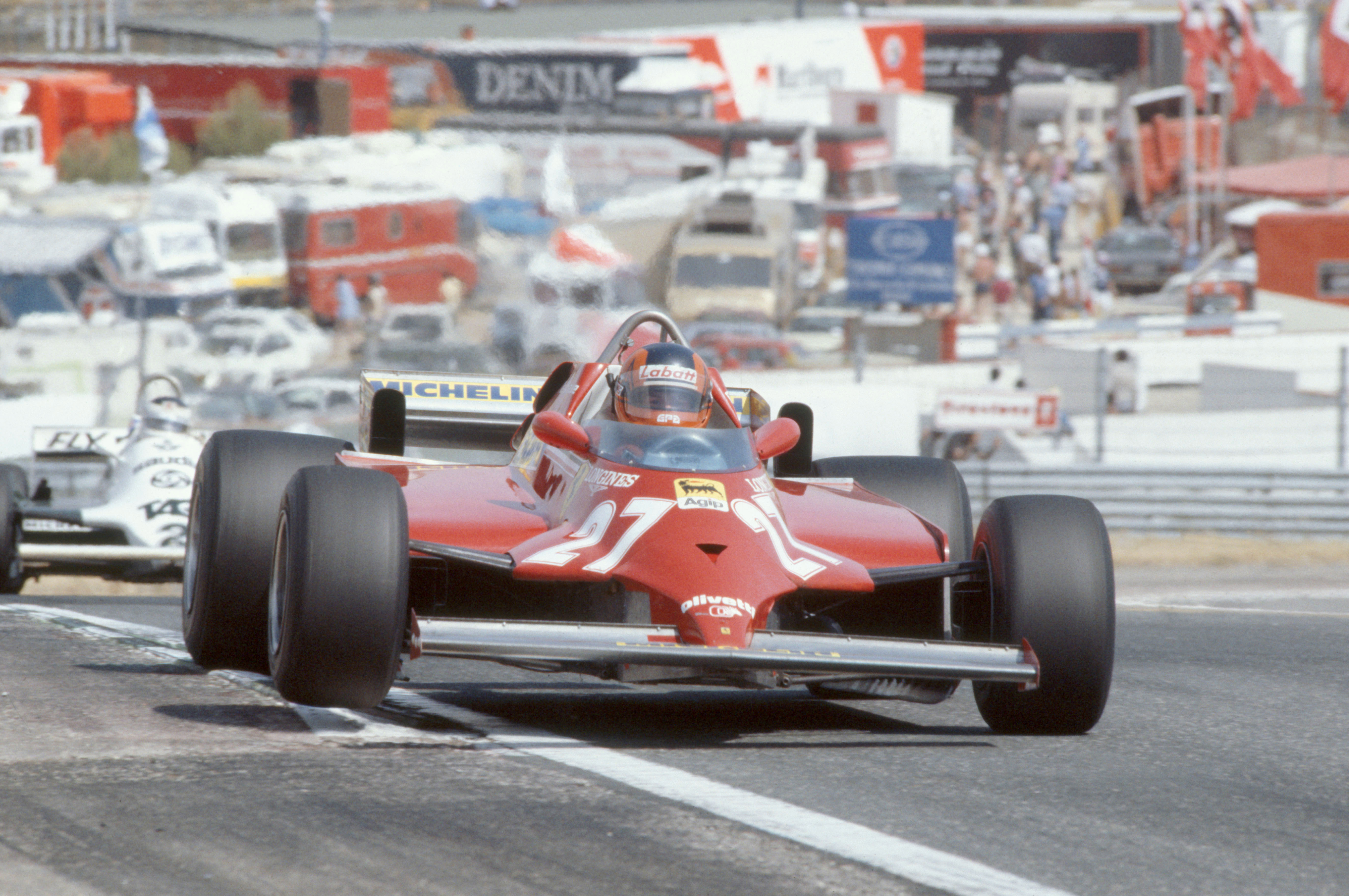 Gilles Villeneuve Ferrari Spanish Grand Prix 1981 Jarama