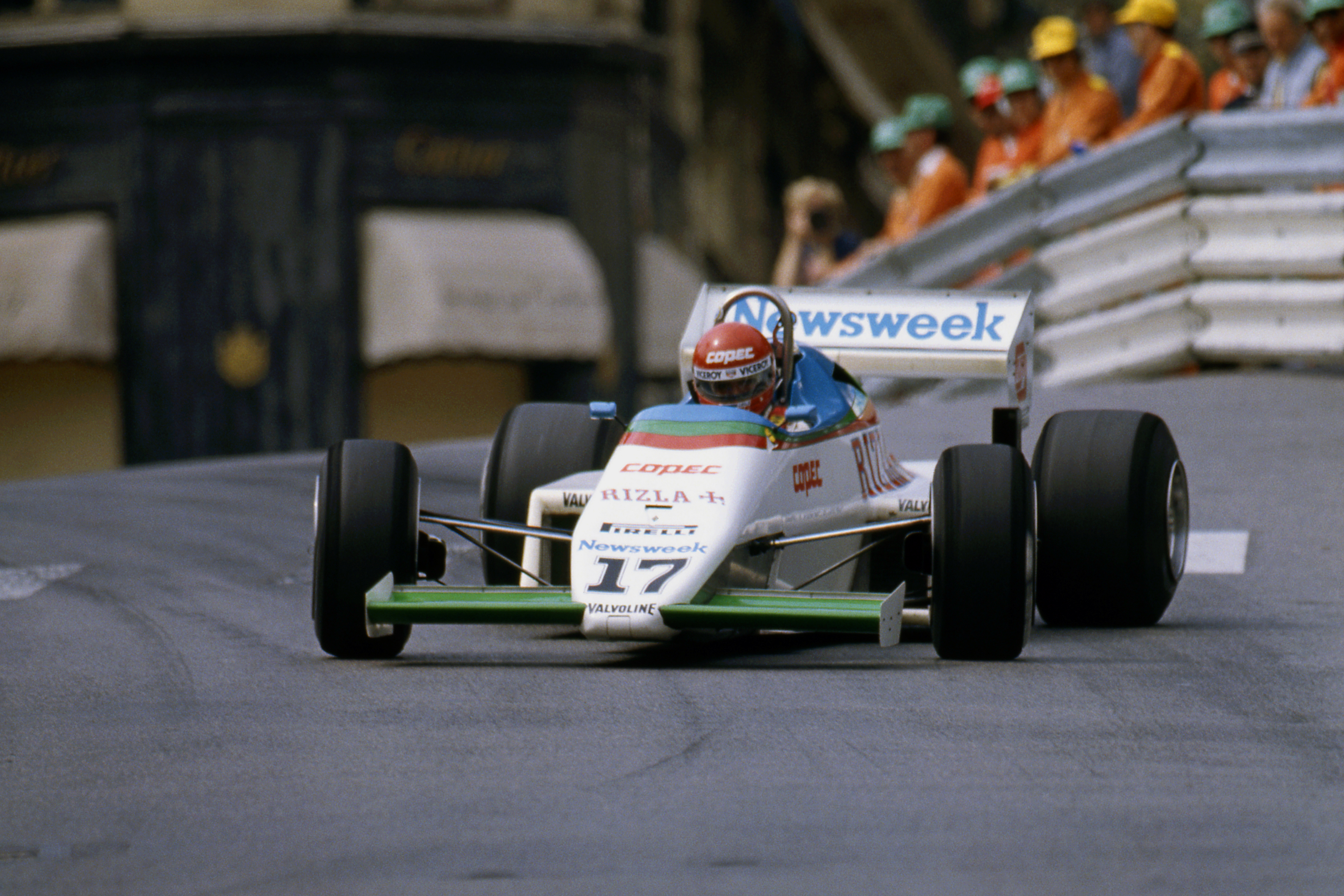 Eliseo Salazar RAM March Monaco Grand Prix 1983