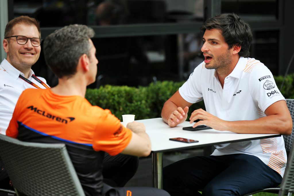 Carlos Sainz Jr McLaren F1