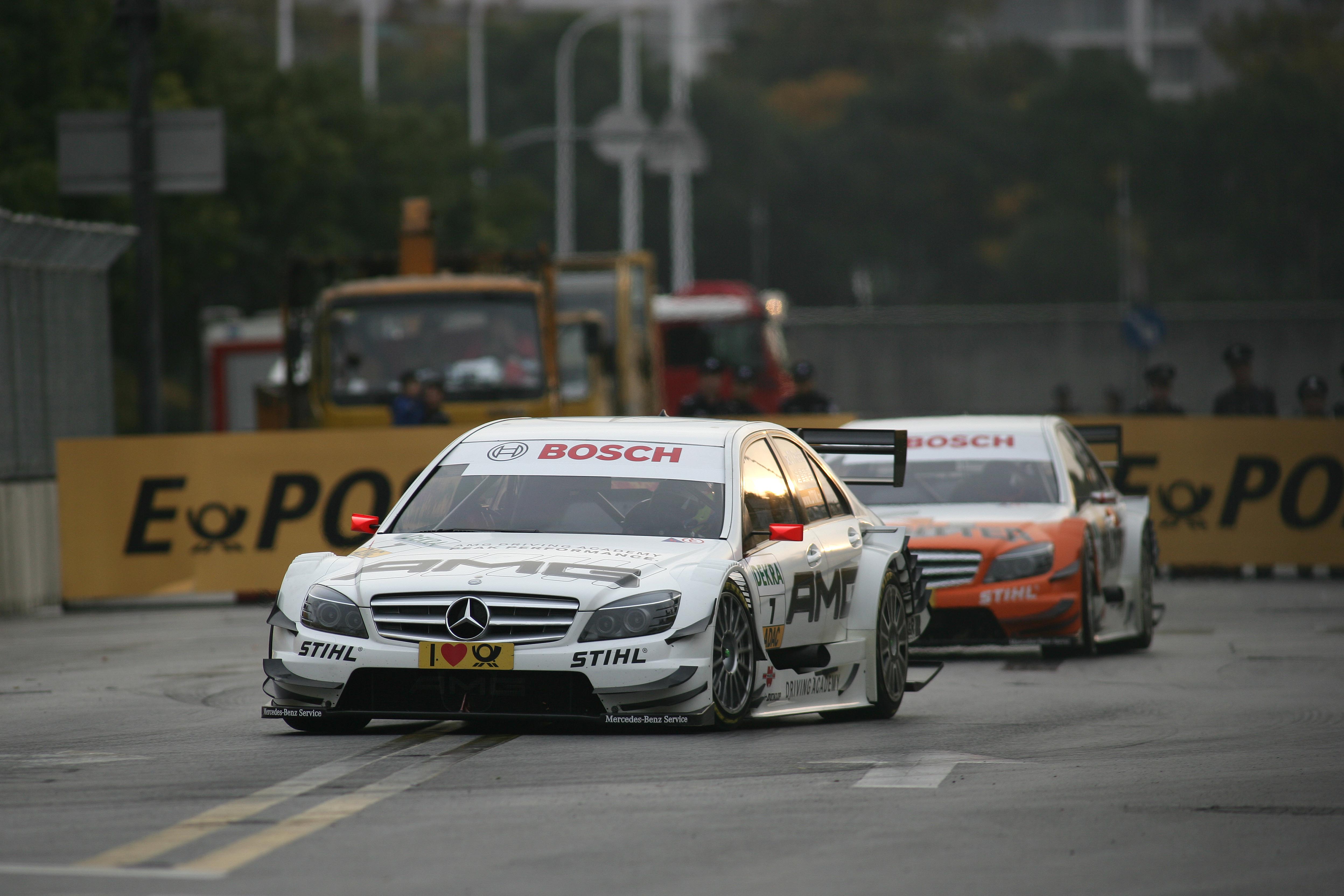 Paul di Resta Mercedes Shanghai DTM 2010