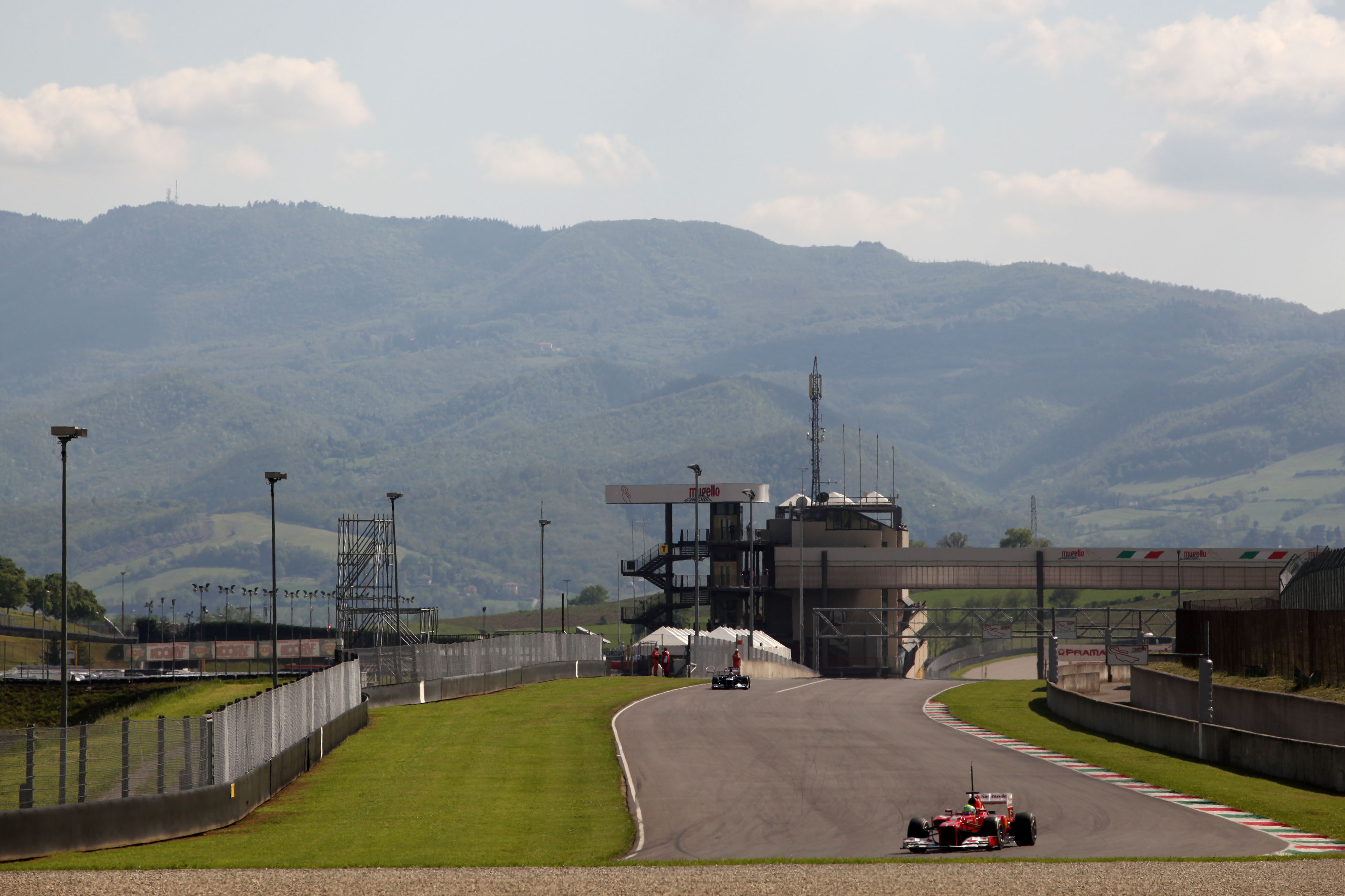 Felipe Massa Ferrari Mugello testing 2012