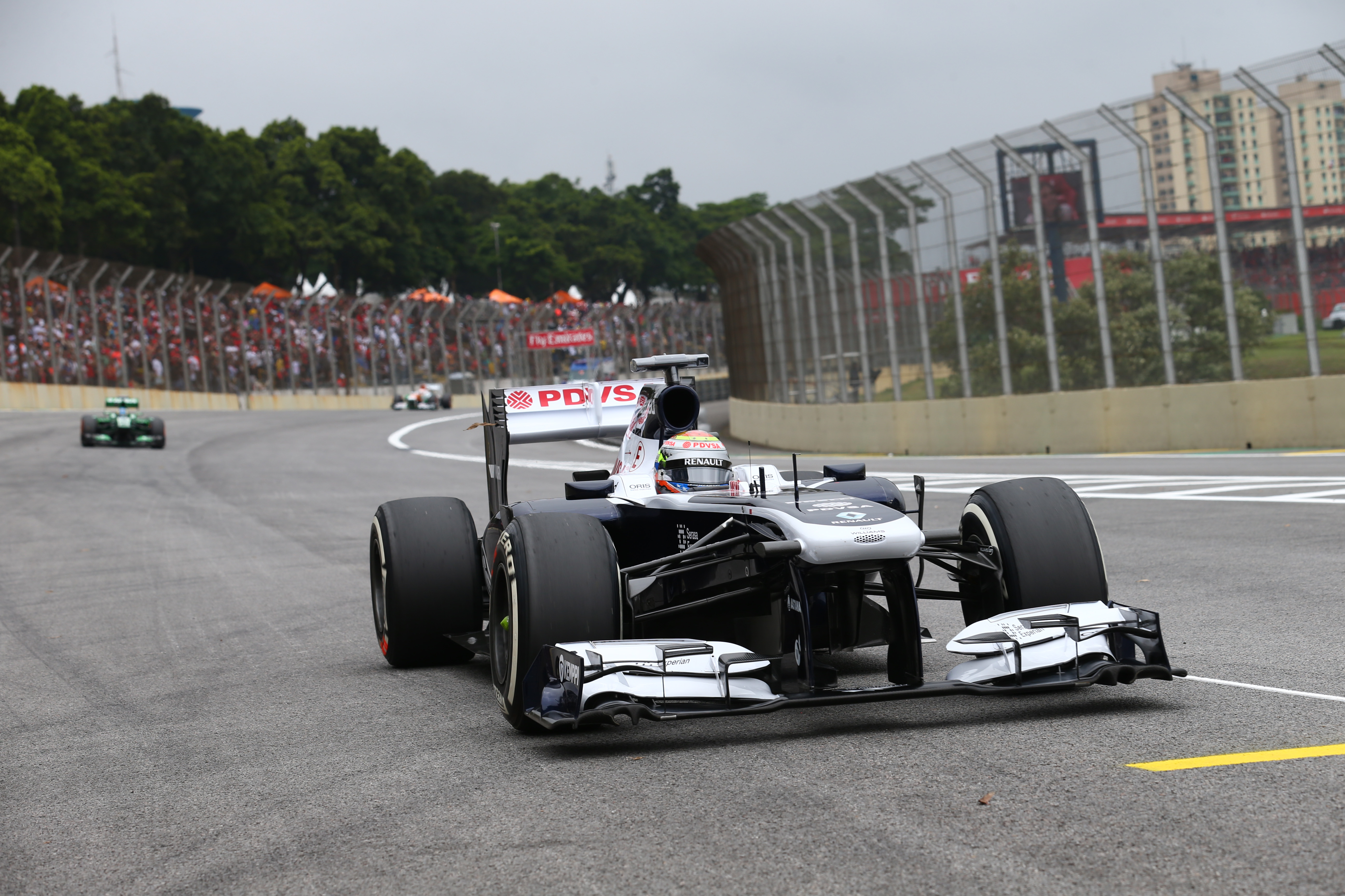 Motor Racing Formula One World Championship Brazilian Grand Prix Race Day Sao Paulo, Brazil