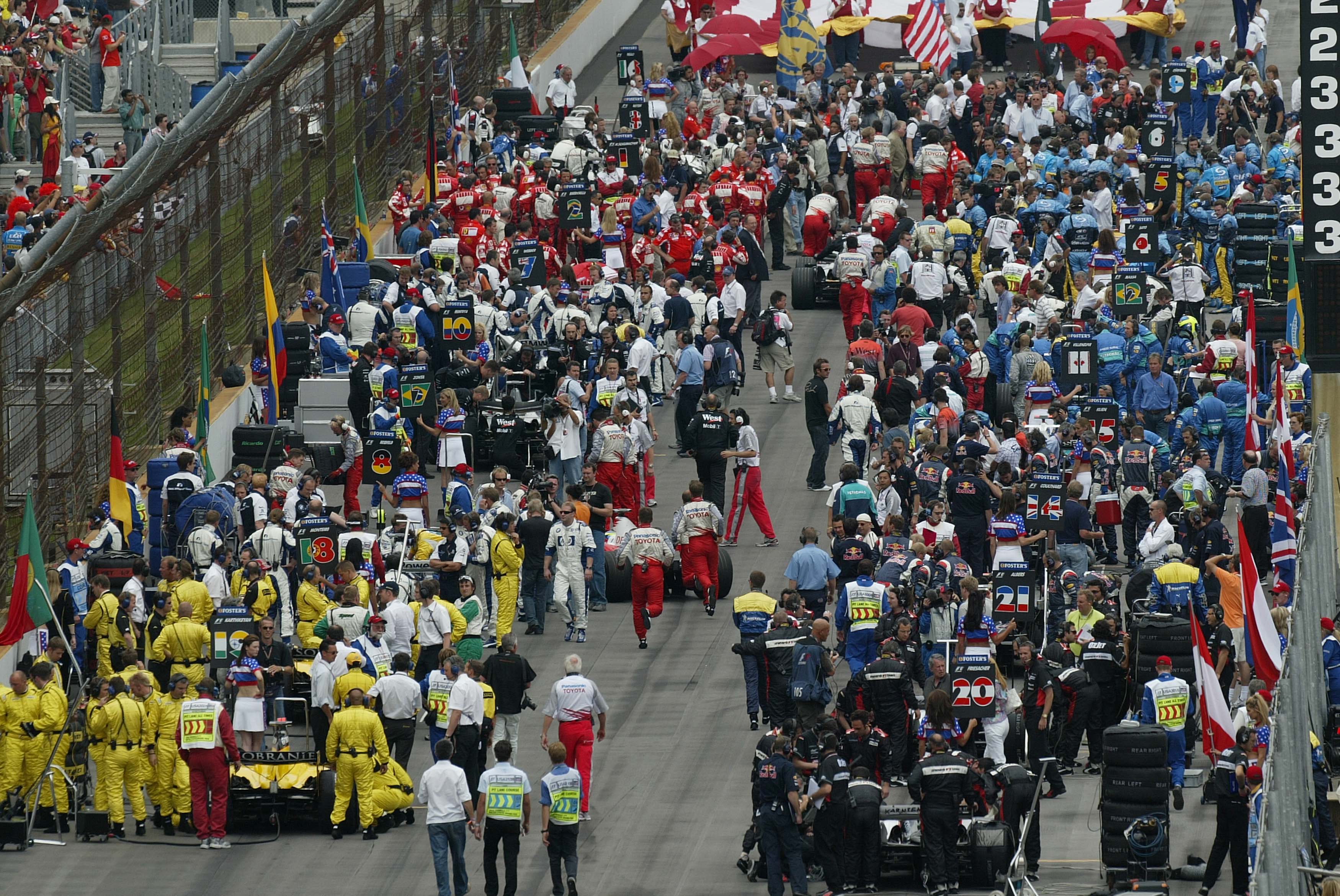 Indianapolis grid 2005