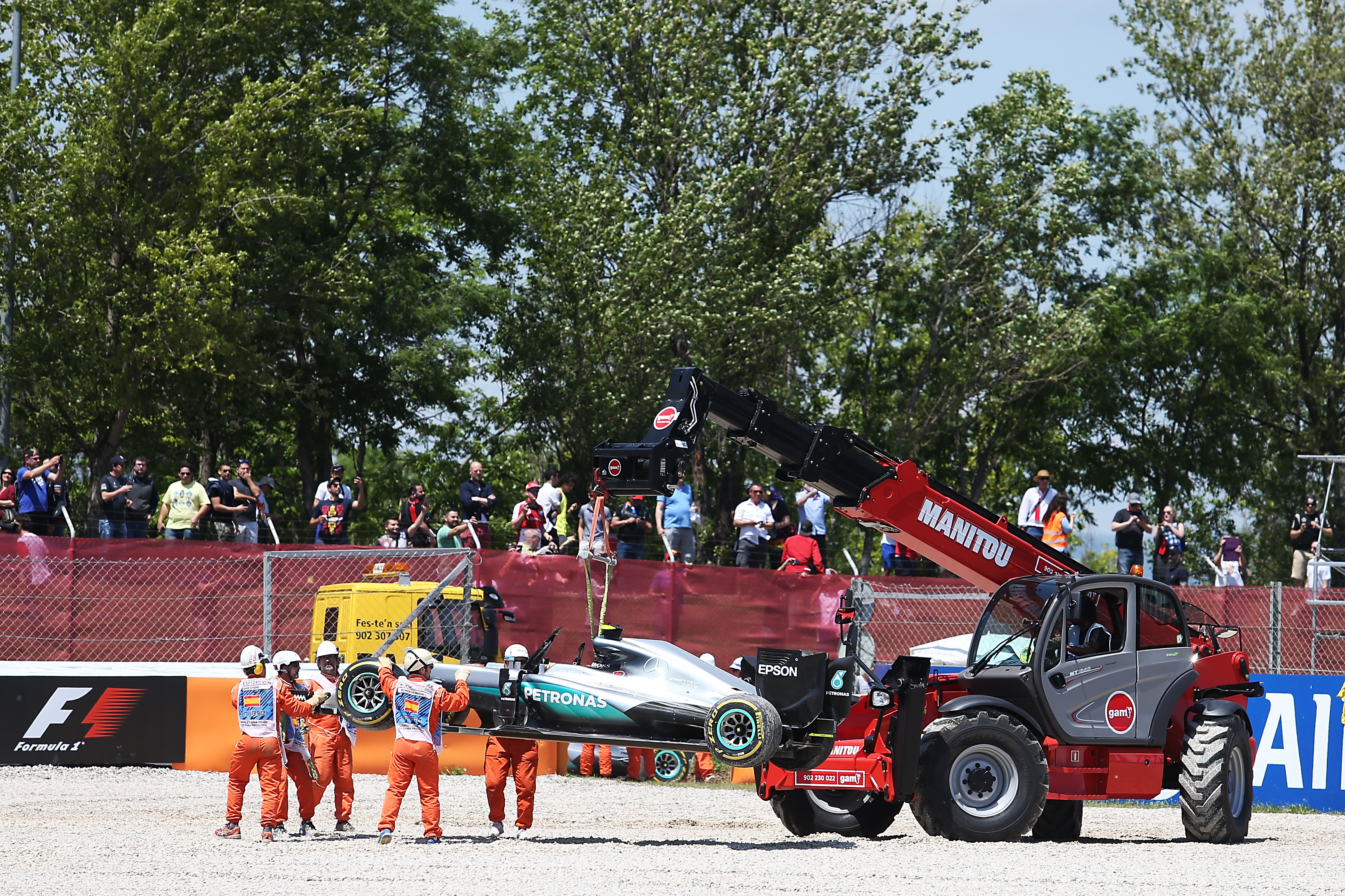 Motor Racing Formula One World Championship Spanish Grand Prix Race Day Barcelona, Spain