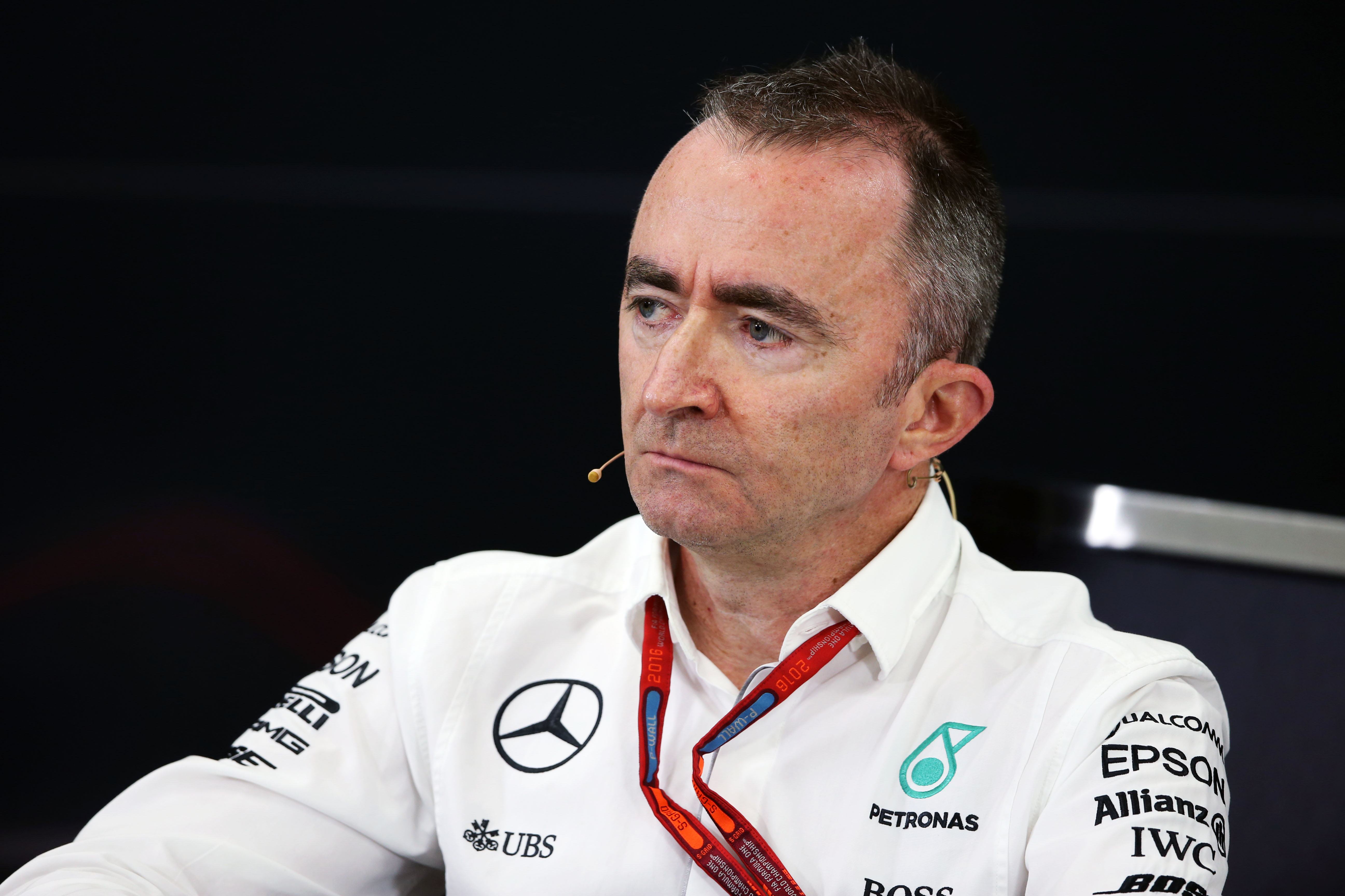 Paddy Lowe 2016