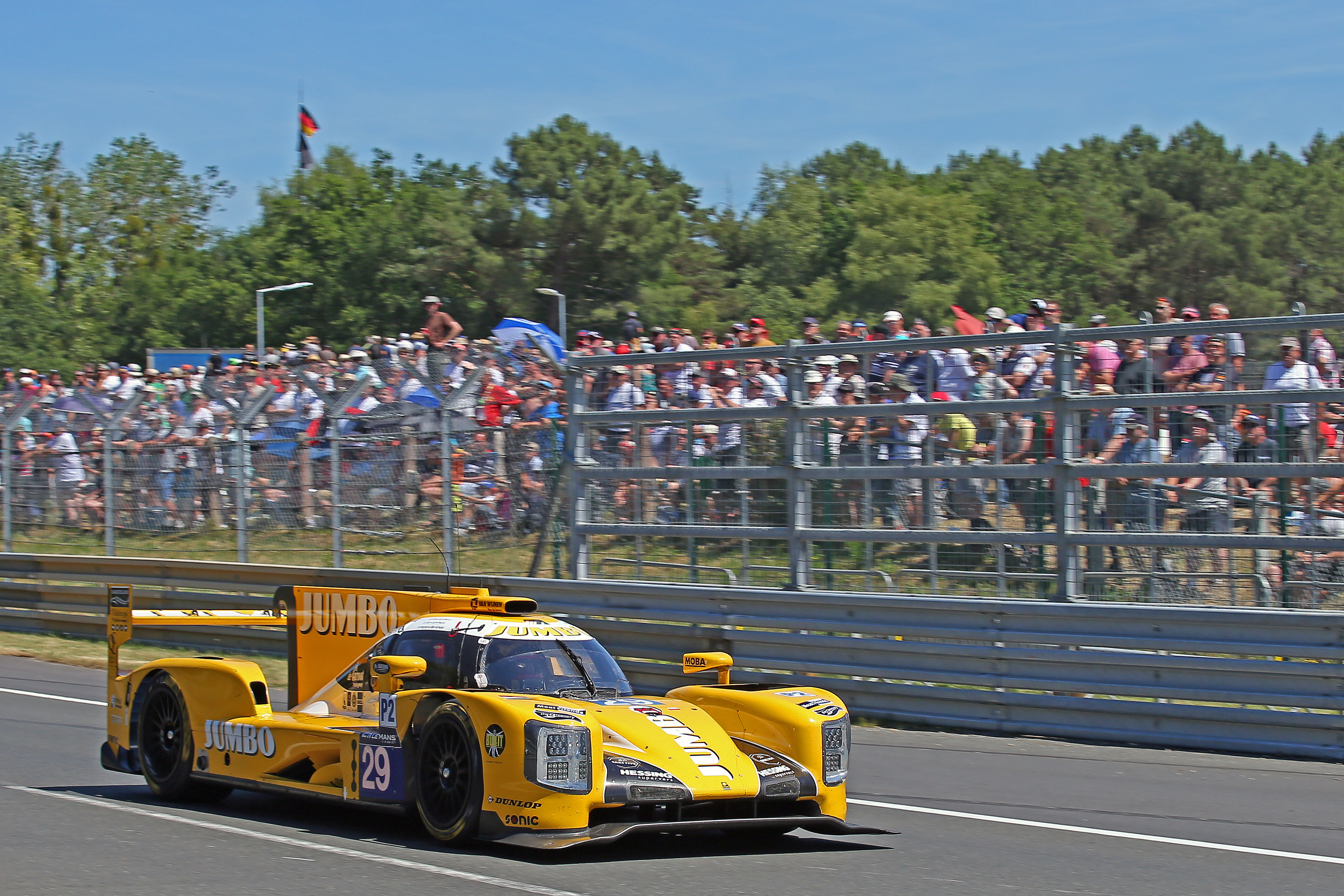 Jan Lammers Rubens Barrichello Team Nederland Le Mans 2017