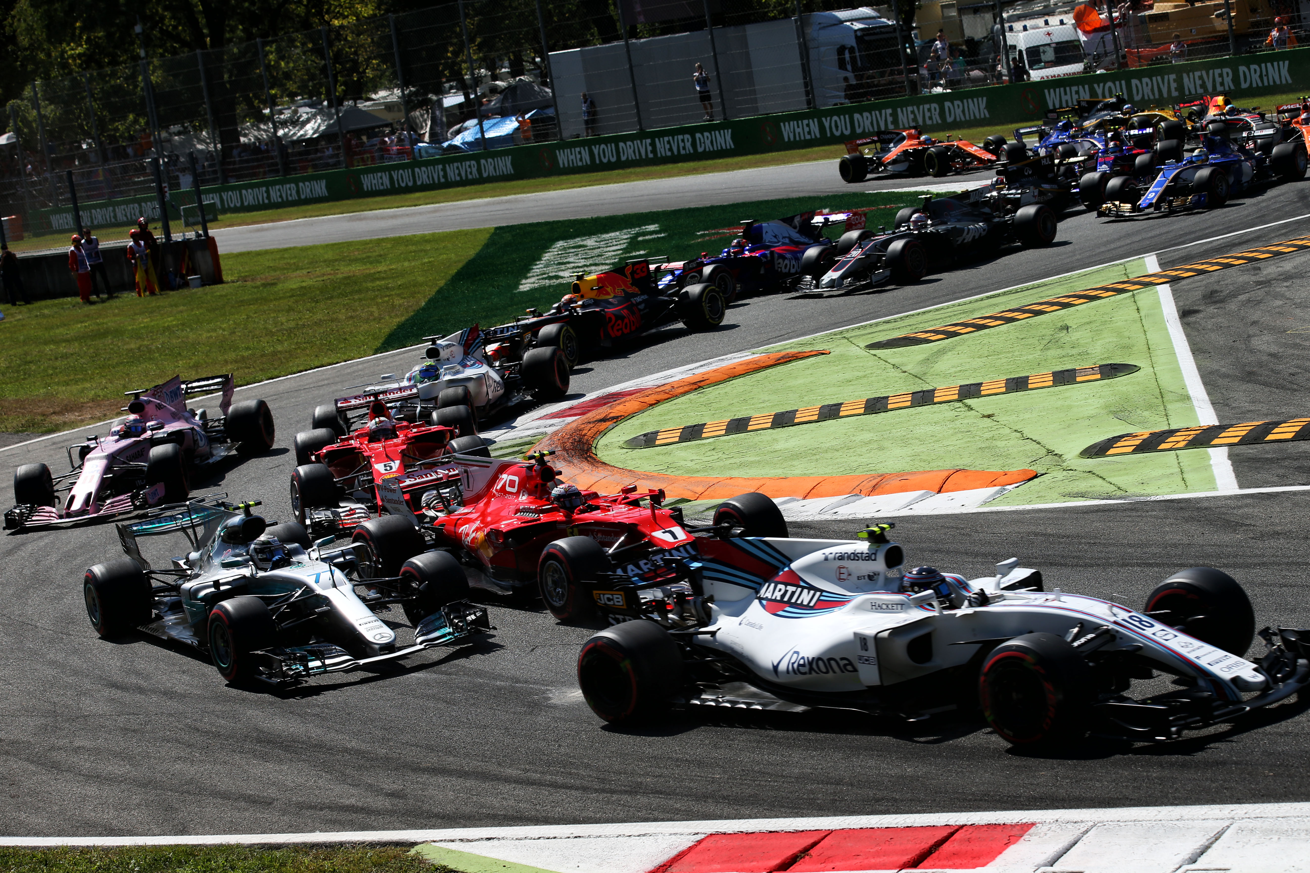 Lance Stroll Williams Italian Grand Prix 2017 Monza