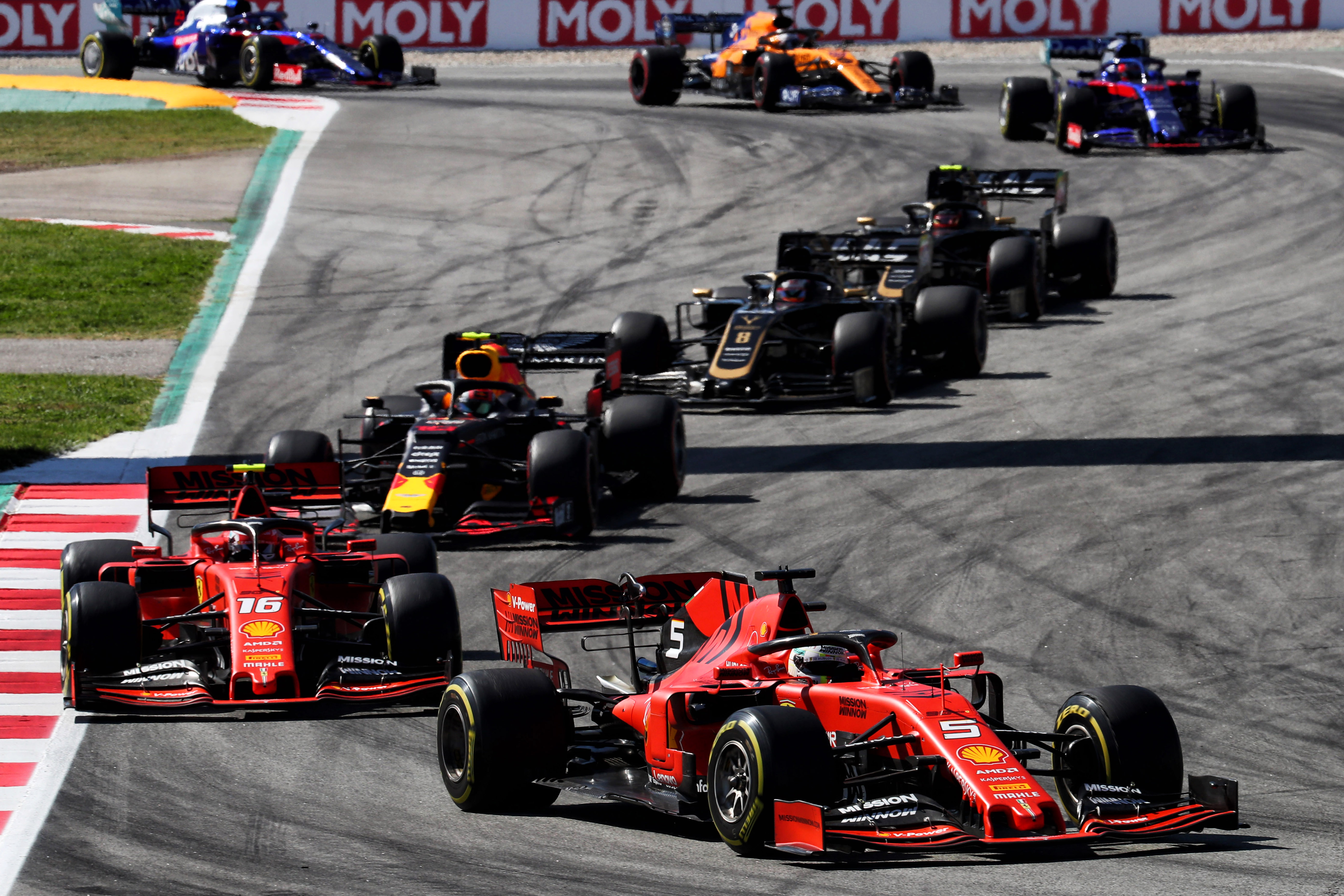 Sebastian Vettel Ferrari Spanish Grand Prix 2019 Barcelona