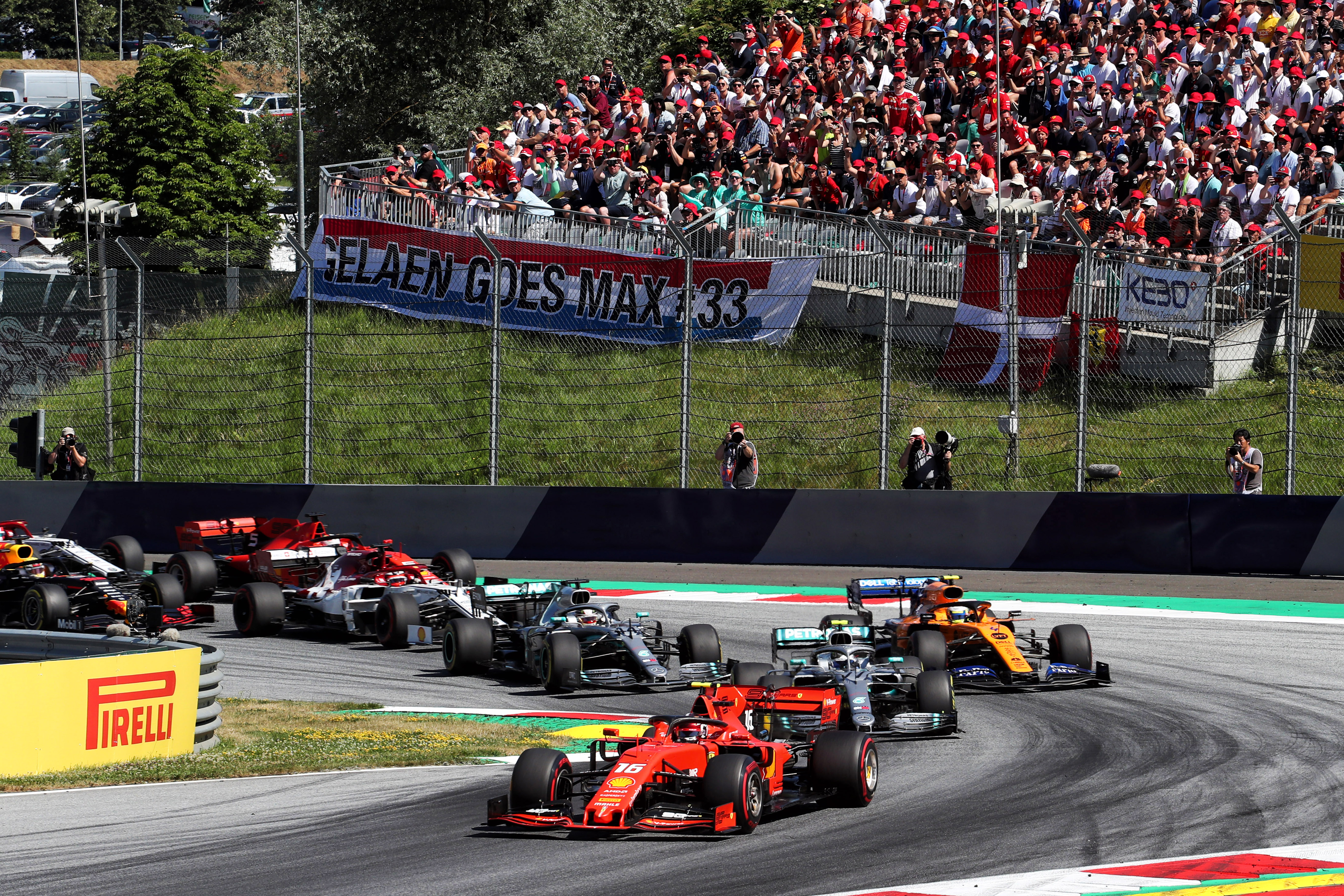 Motor Racing Formula One World Championship Austrian Grand Prix Race Day Spielberg, Austria