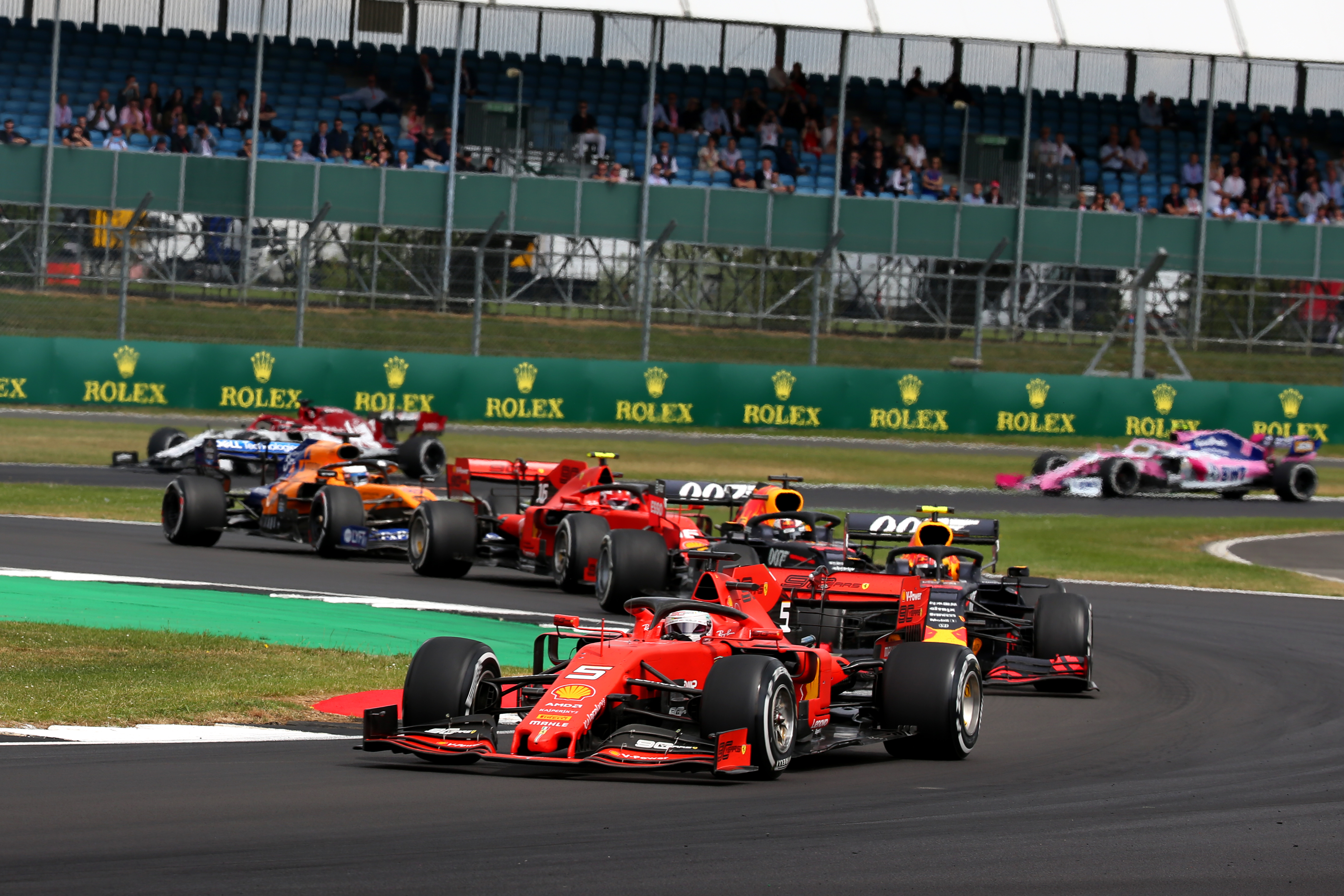 Sebastian Vettel Ferrari British Grand Prix 2019 Silverstone