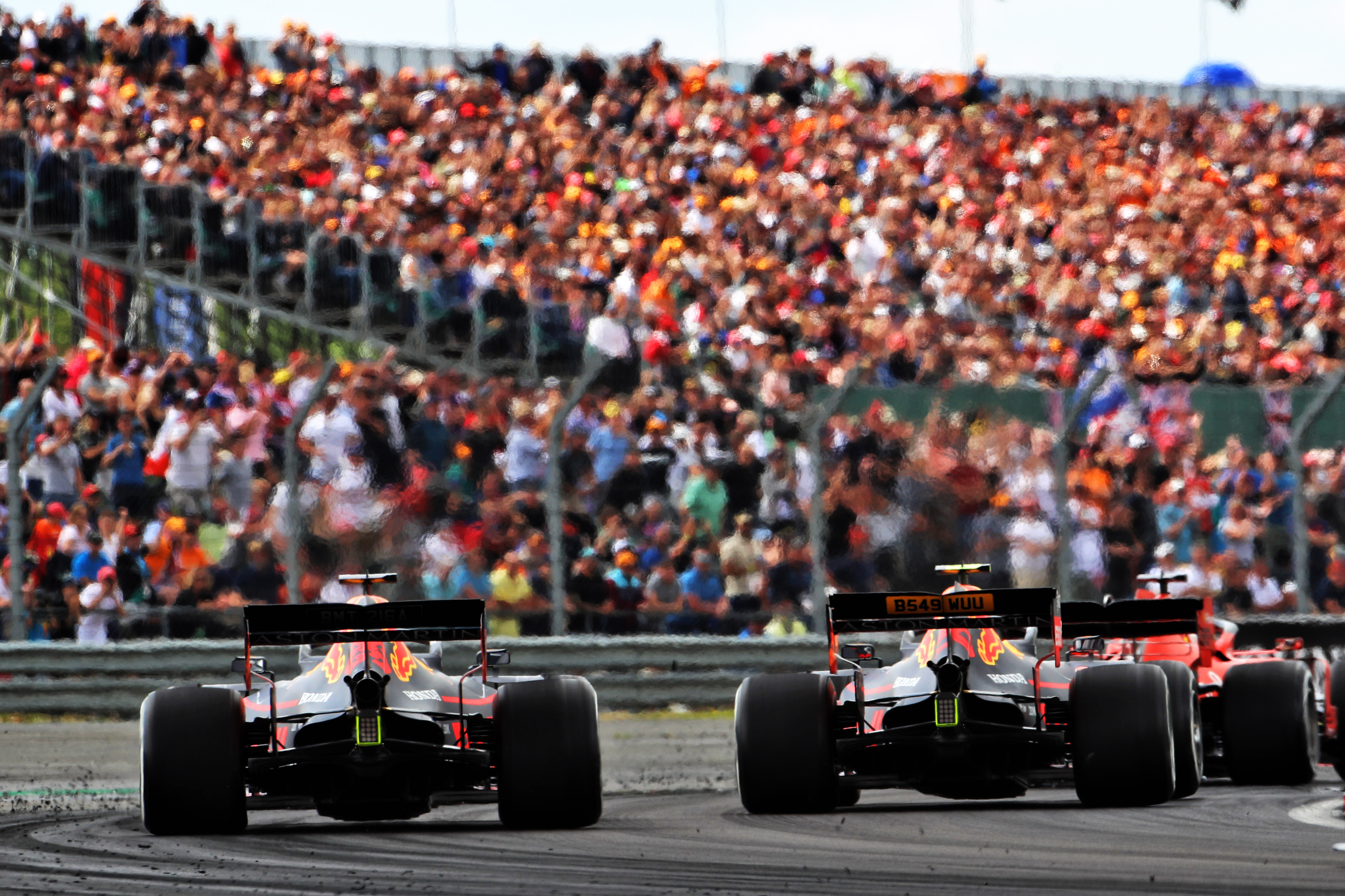 Motor Racing Formula One World Championship British Grand Prix Race Day Silverstone, England