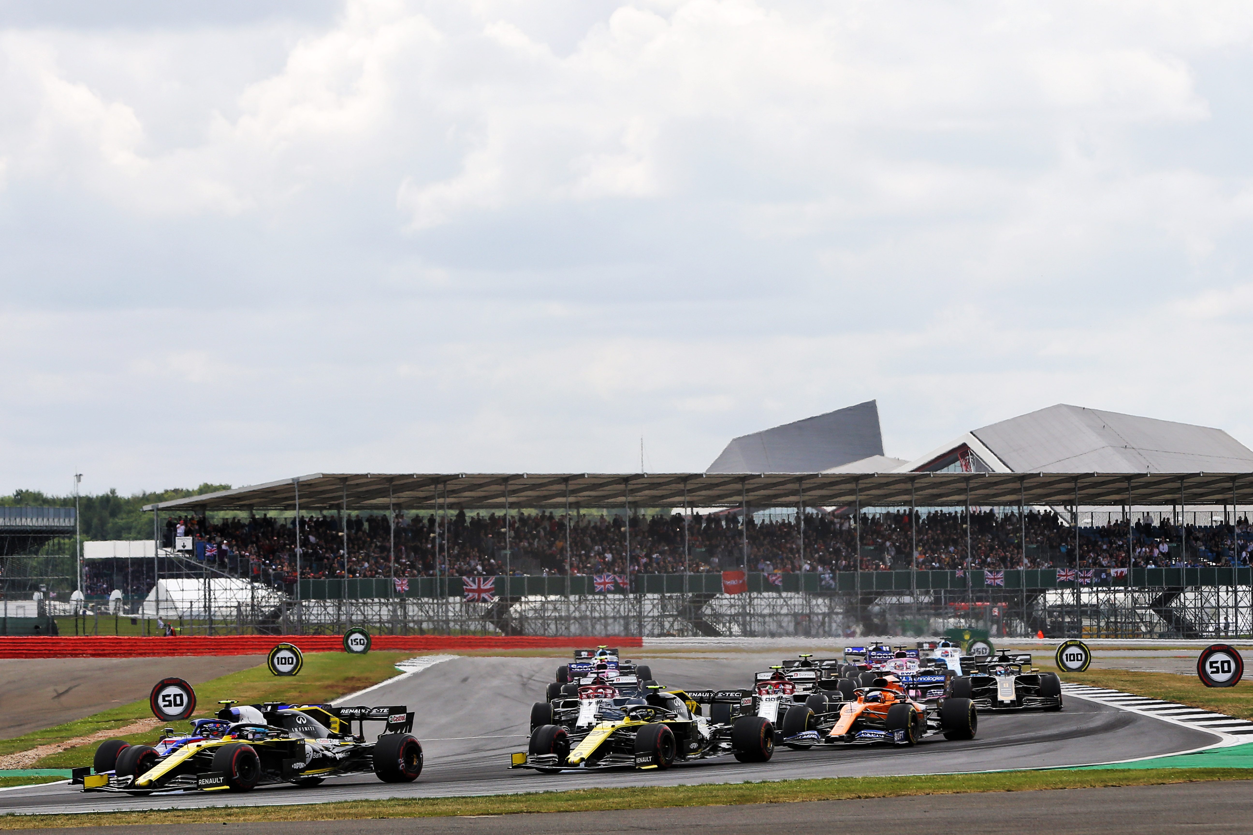 Motor Racing Formula One World Championship British Grand Prix Race Day Silverstone, England