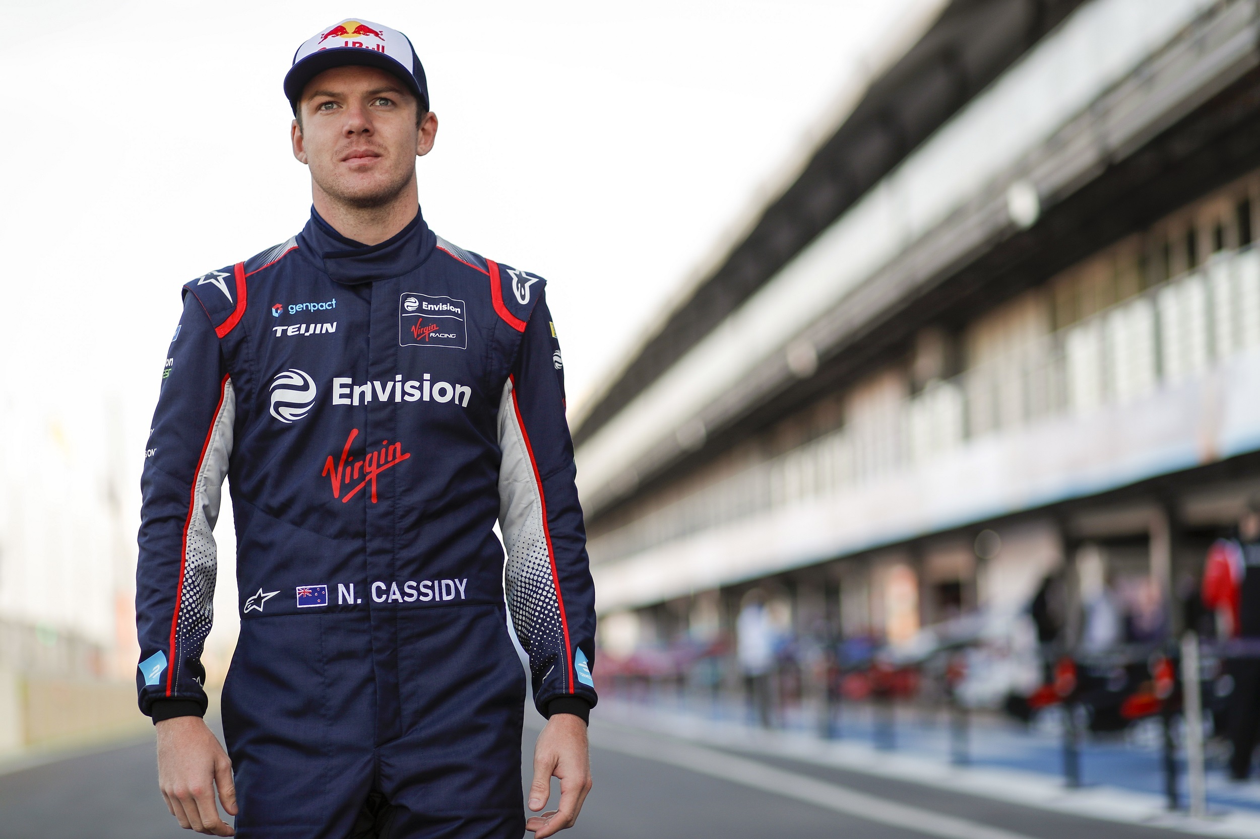 Nick Cassidy Envision Virgin Formula E test