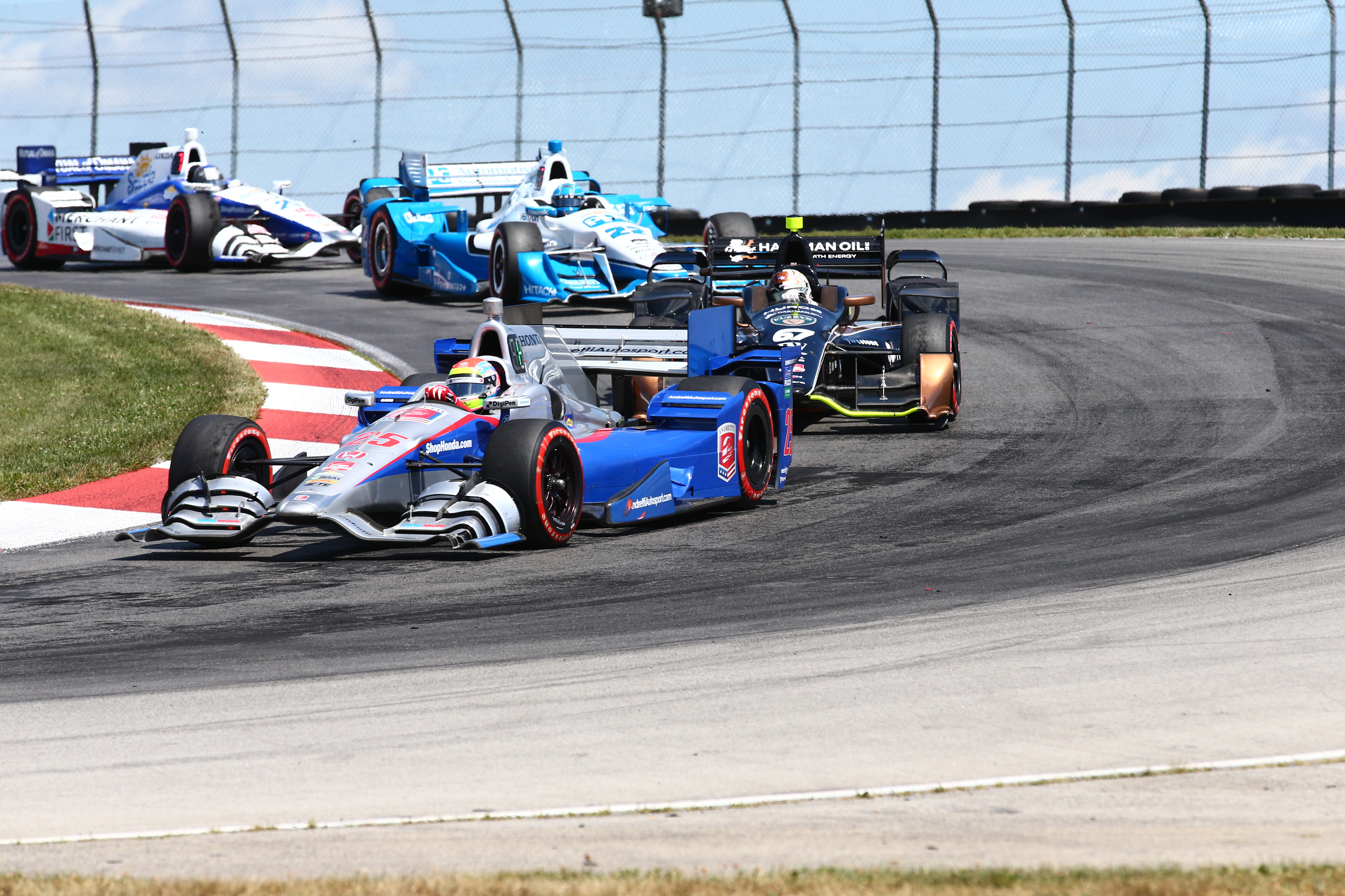 Justin Wilson Mid-Ohio IndyCar 2015