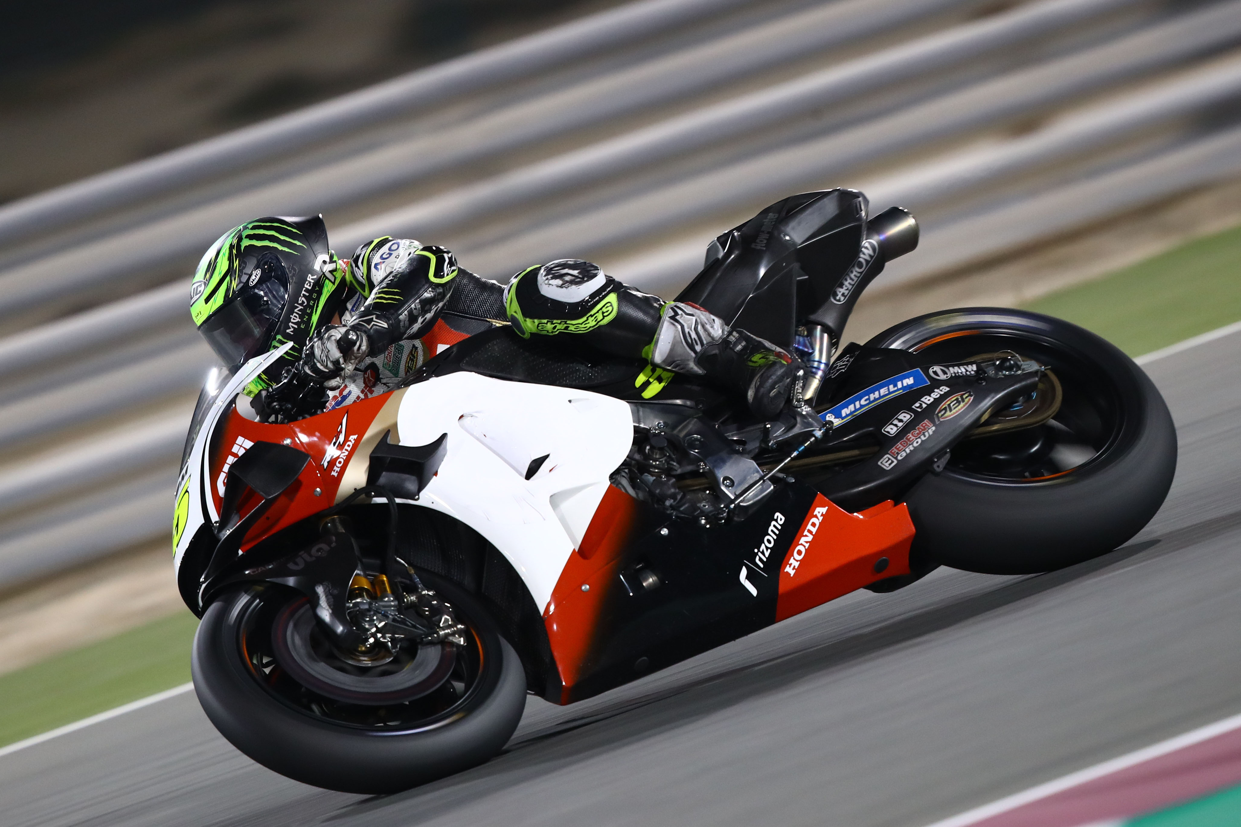 Cal Crutchlow LCR Honda Qatar MotoGP testing 2020