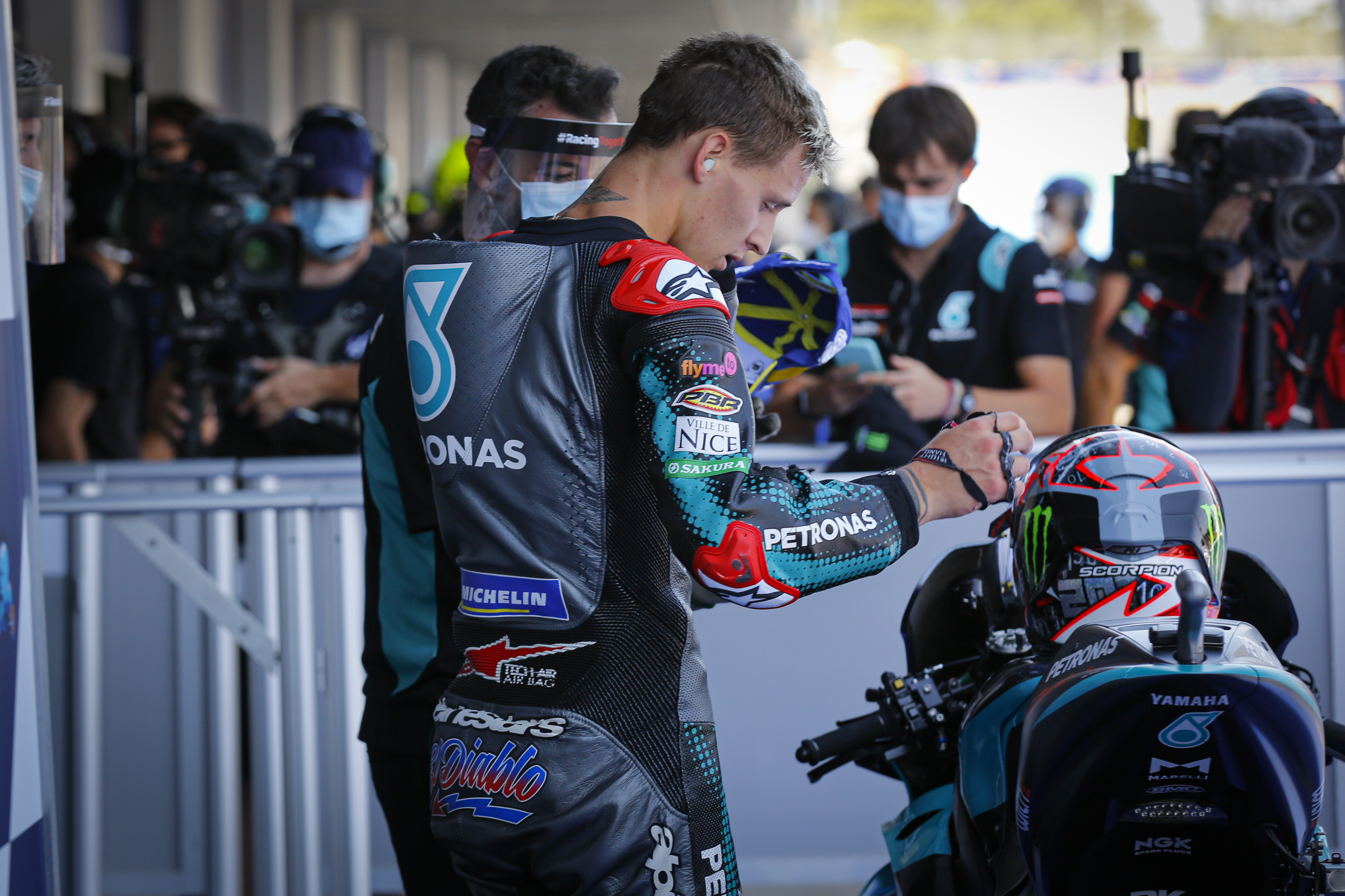 Fabio Quartararo takes Jerez MotoGP pole 2020