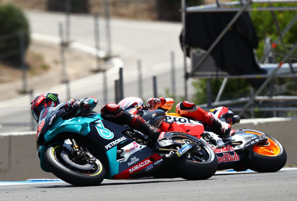 Fabio Quartararo and Marc Marquez