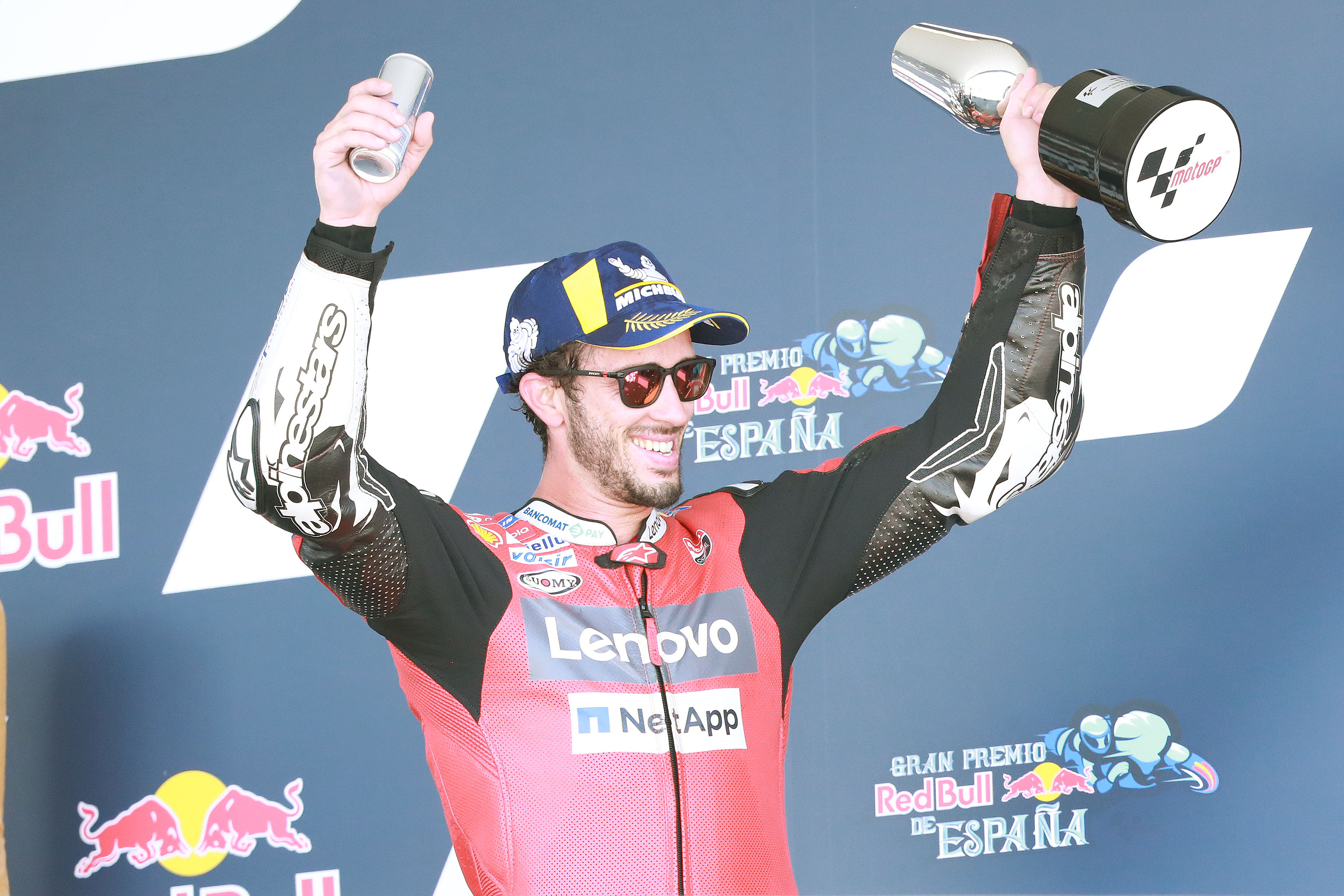 Andrea Dovizioso Jerez MotoGP podium 2020