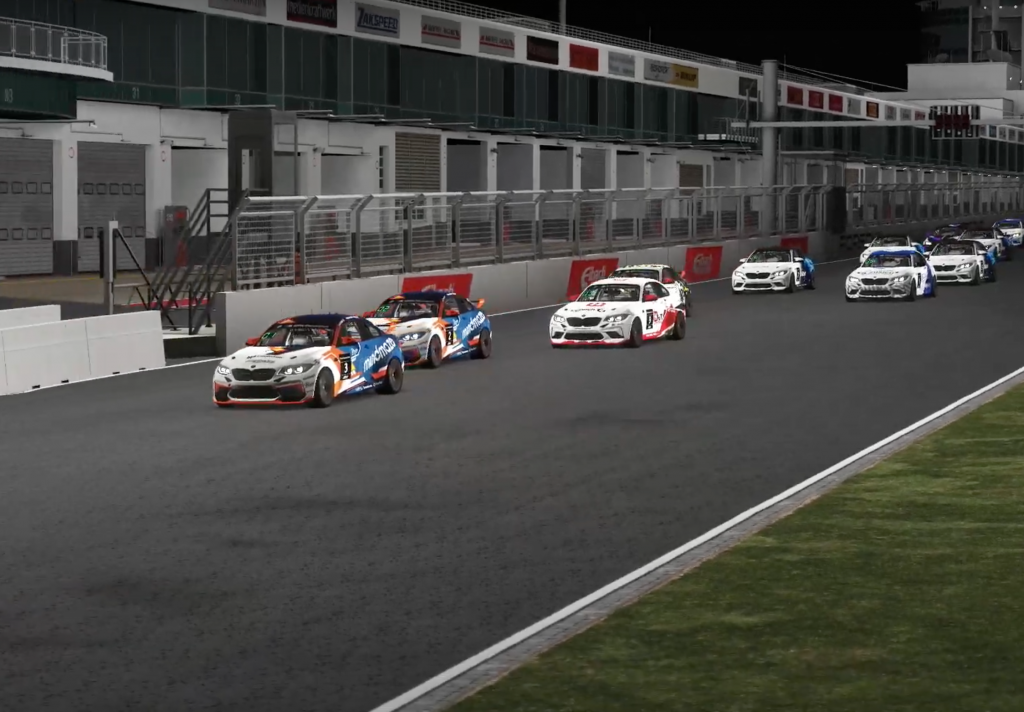 Jajovski wins first night race in rFactor 2 BMW M2 Cup