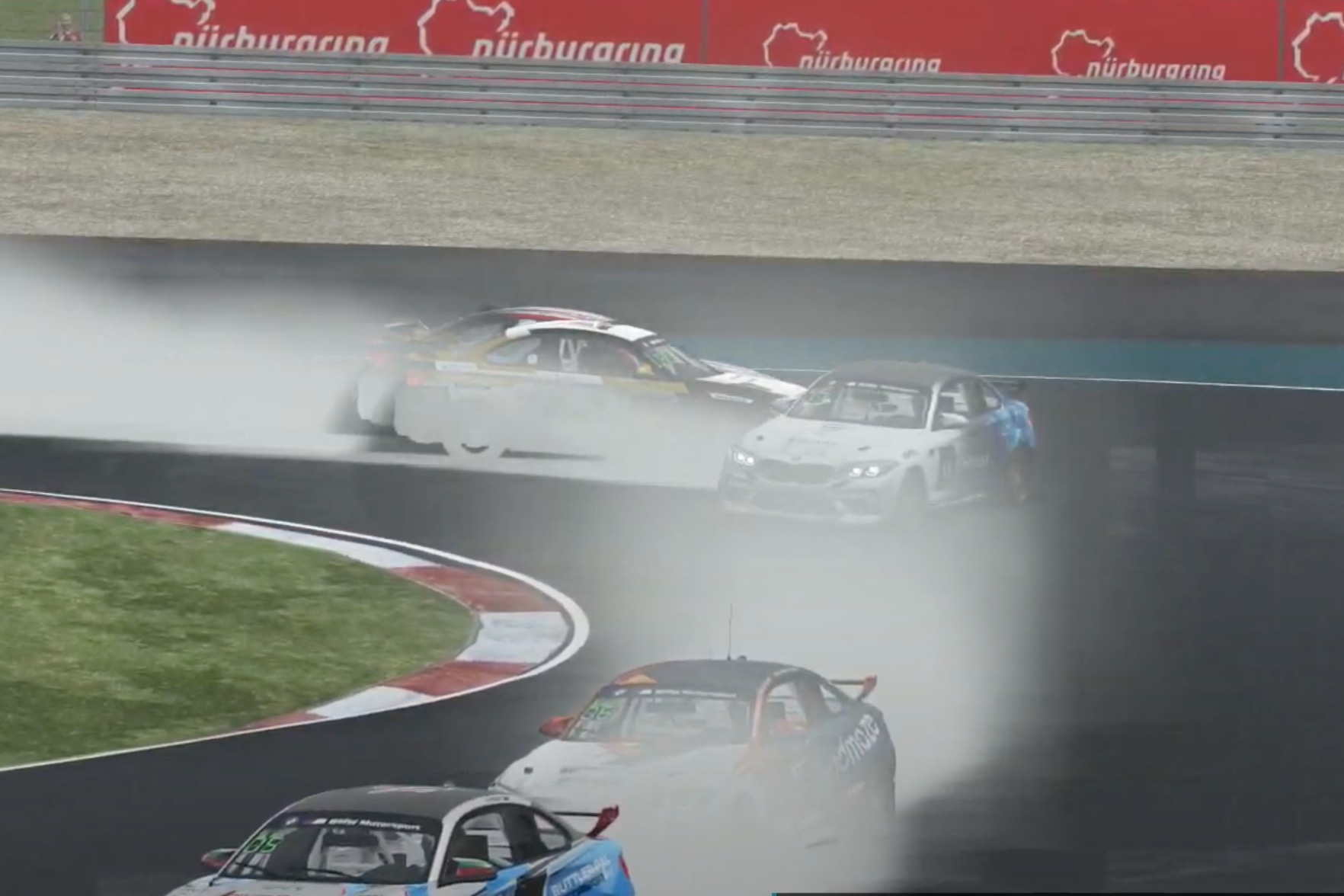 Bmw M2 Round 7 Simoncic Crash Pic