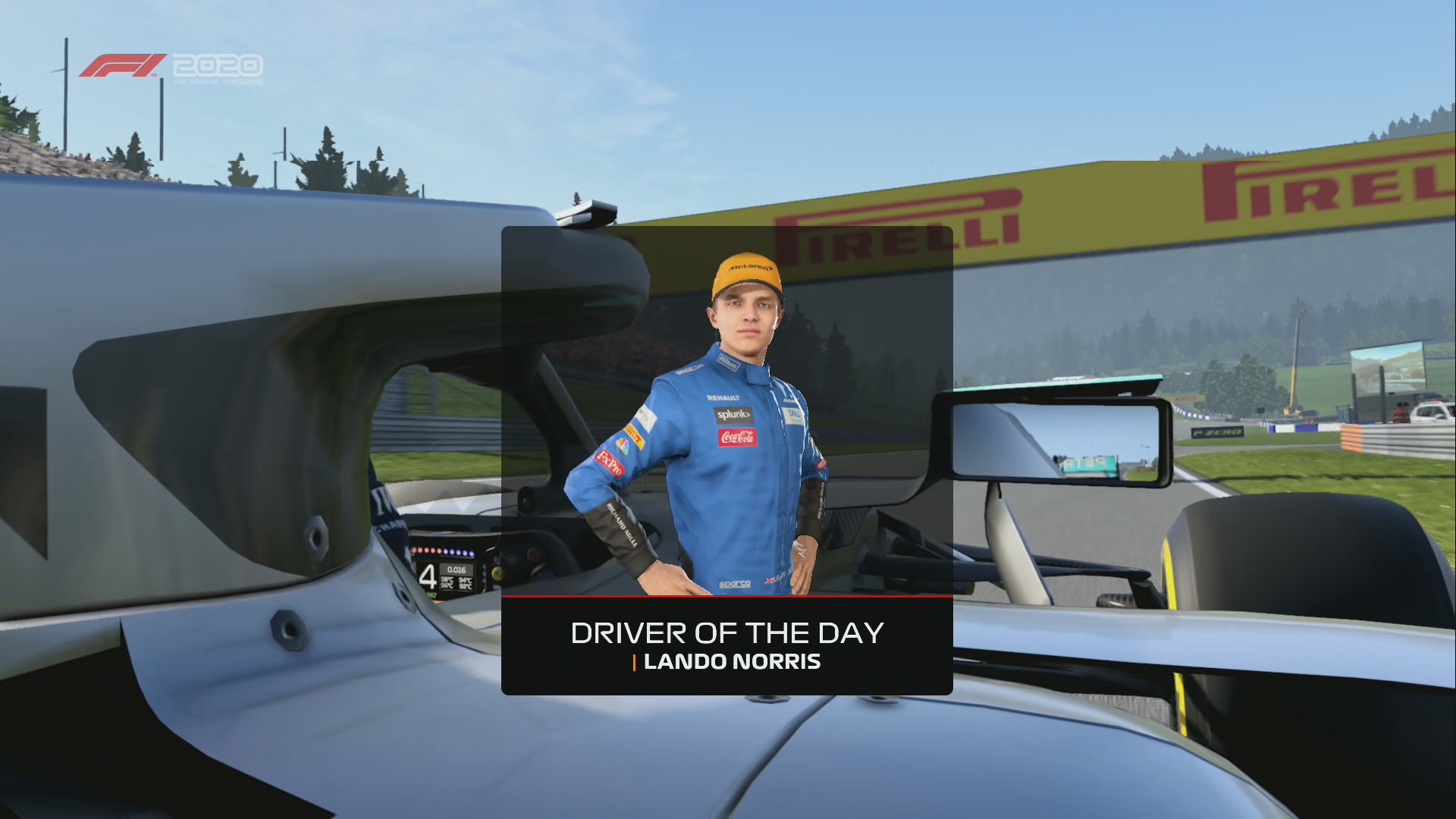 F1 2020 Norris Driver Of The Day