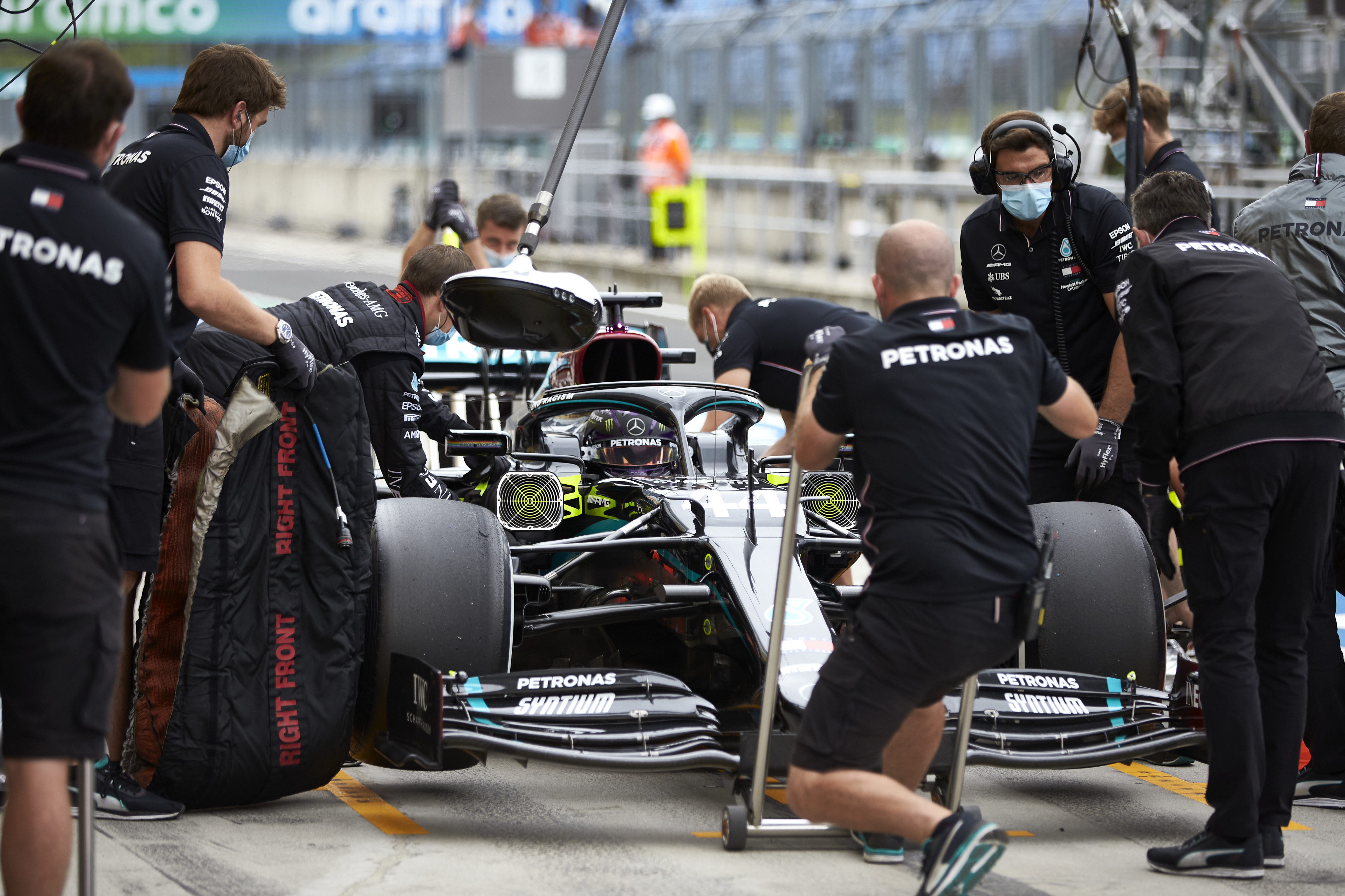 Lewis Hamilton Mercedes Hungarian Grand Prix 2020