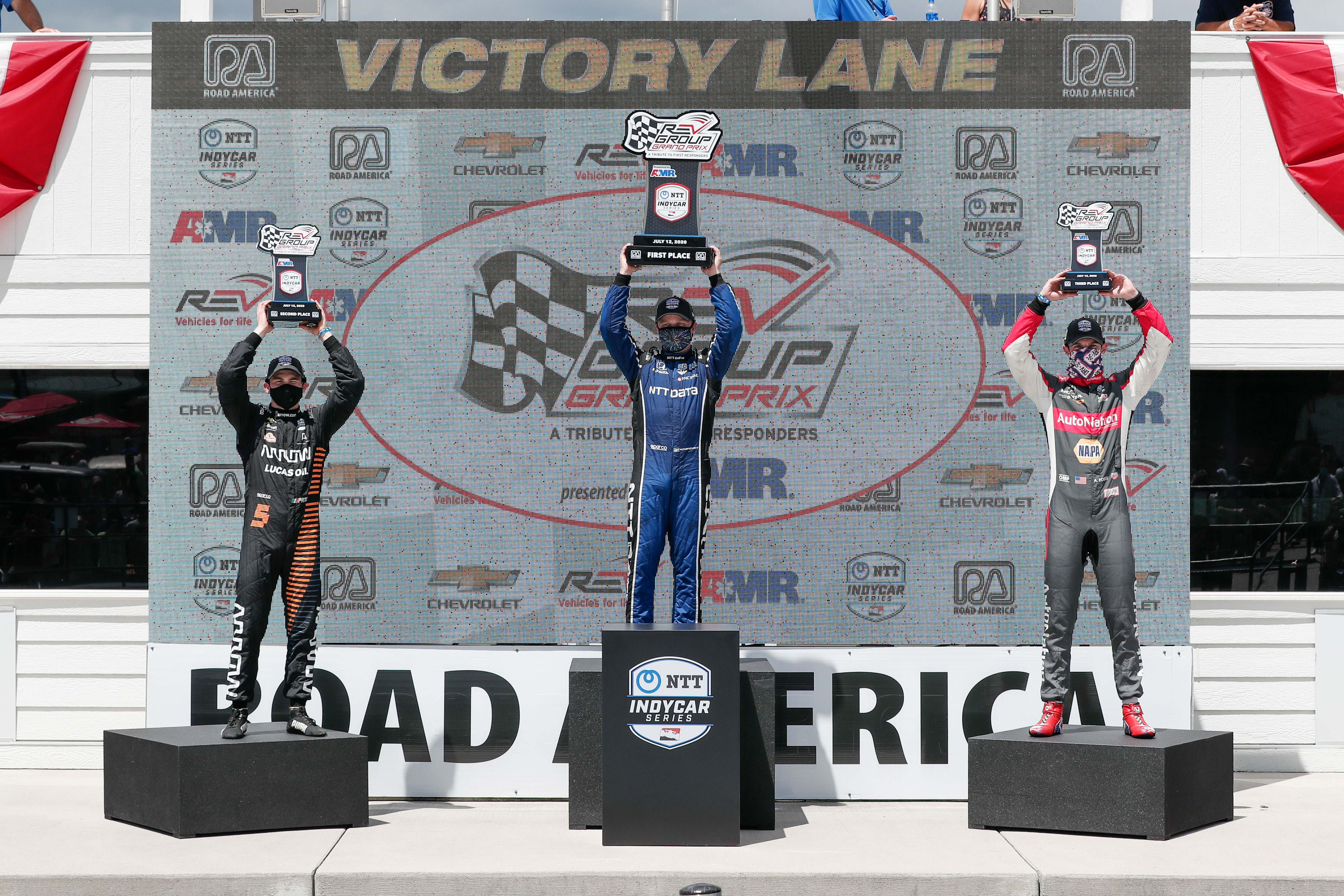 Felix Rosenqvist wins Road America IndyCar 2020