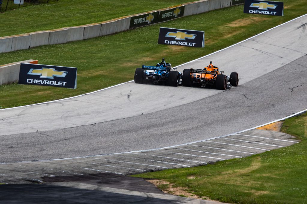 Rosenqvist defeats O’Ward for maiden IndyCar win