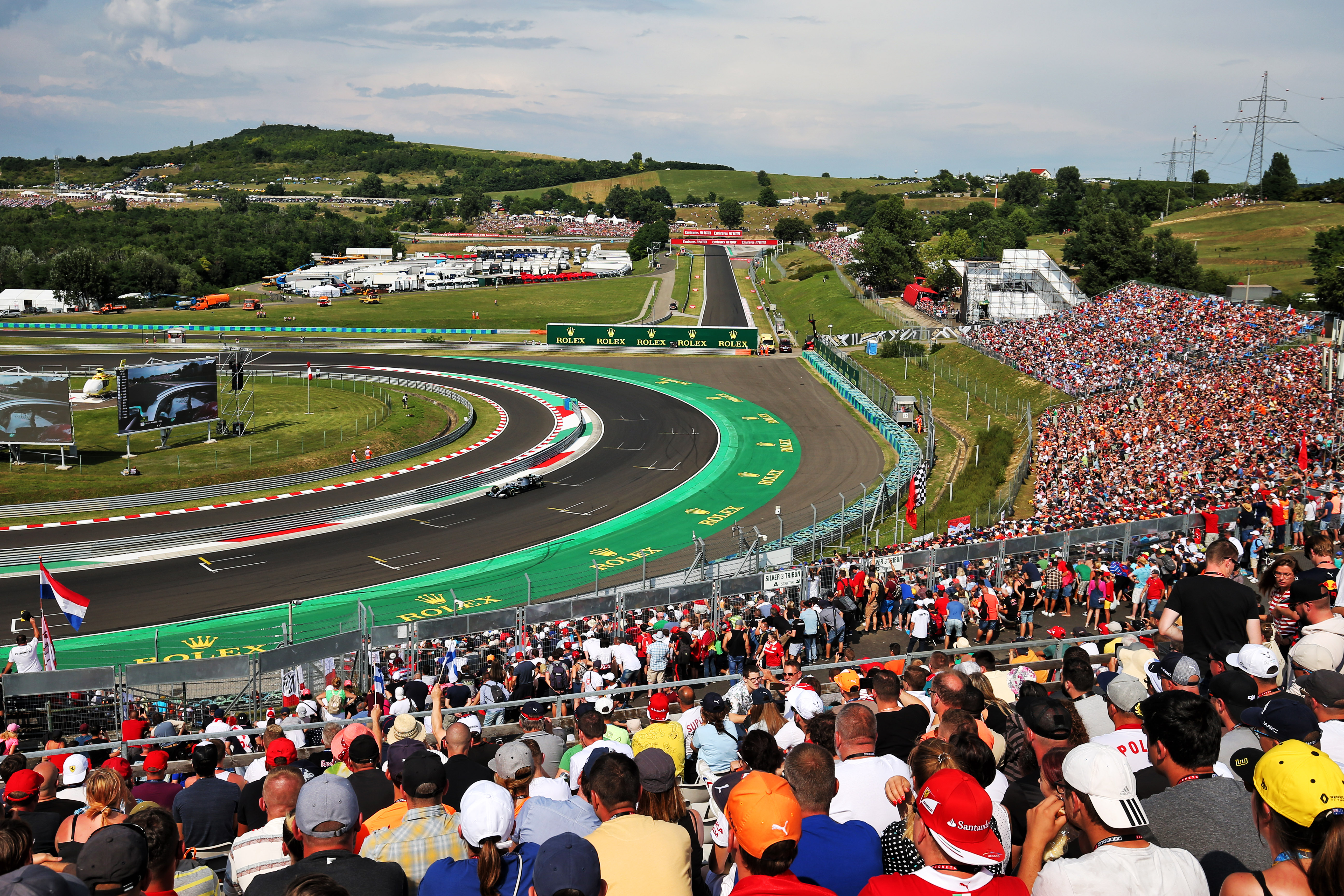 Valtteri Bottas Mercedes Hungarian Grand Prix 2019