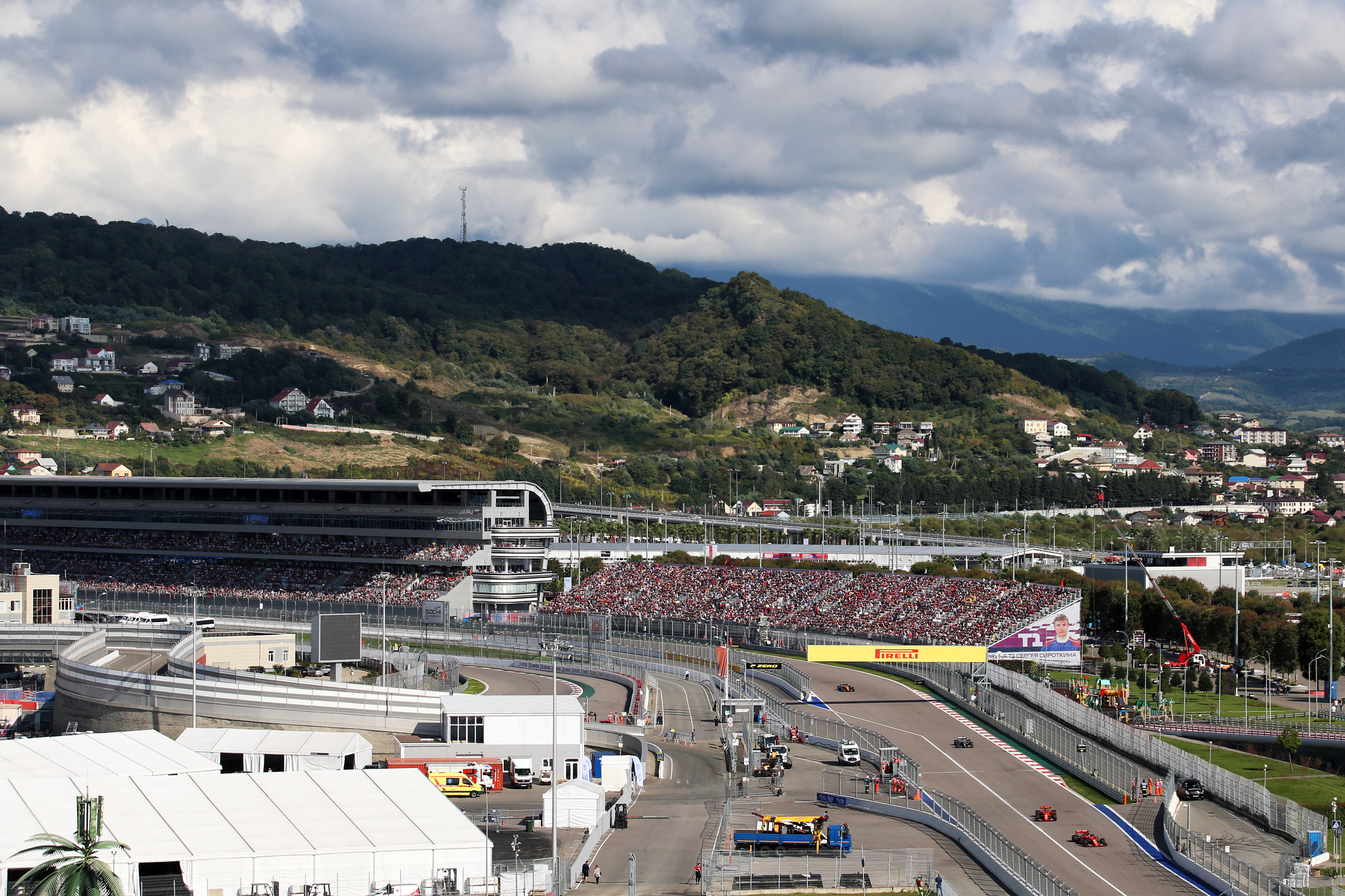 Motor Racing Formula One World Championship Russian Grand Prix Race Day Sochi, Russia