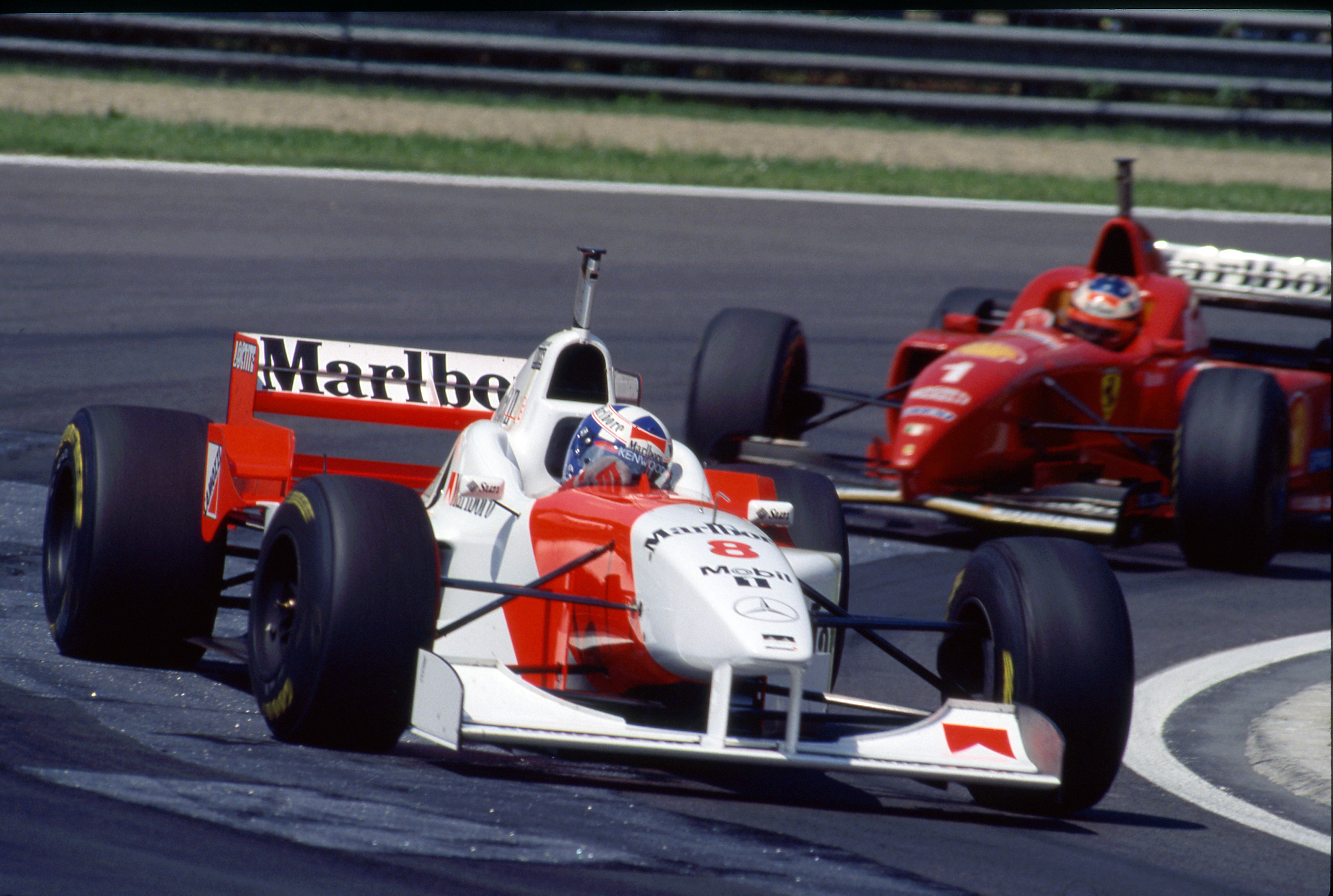 David Coulthard McLaren San Marino Grand Prix Imola 1996